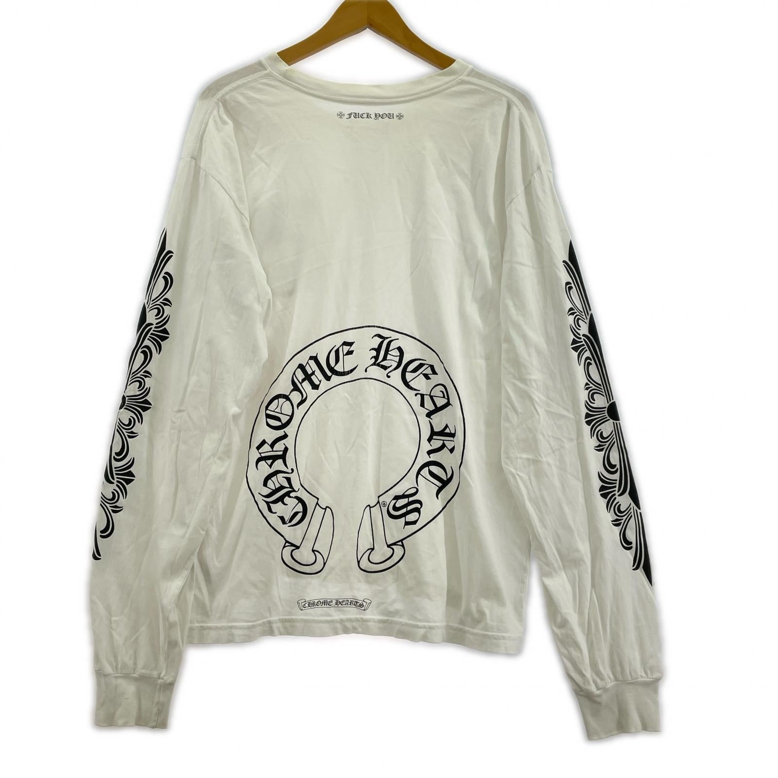 長袖Tシャツ 2212-304-0053 L ホワイト