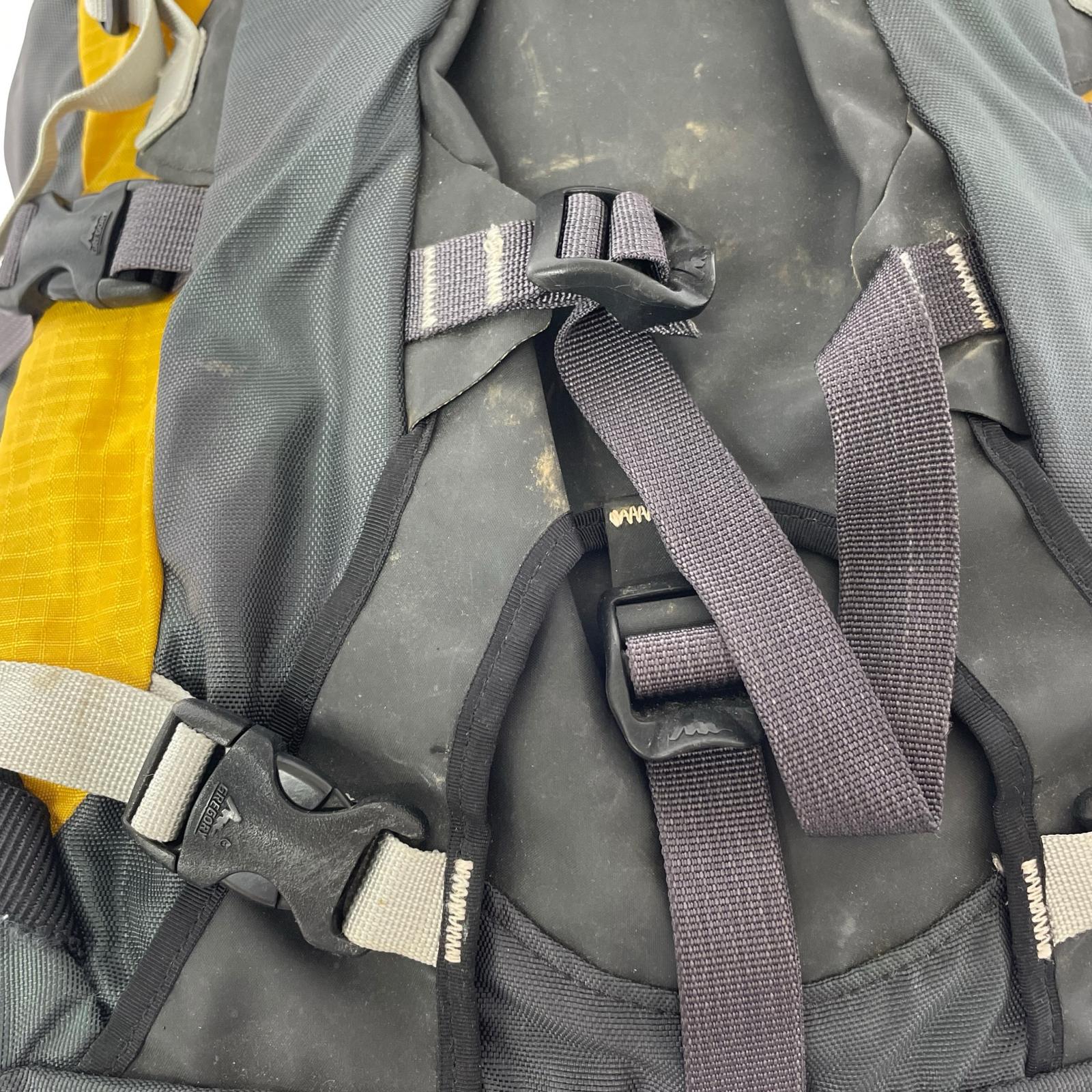 リュック・デイパック ALPINISTO 35 イエロー×グレー