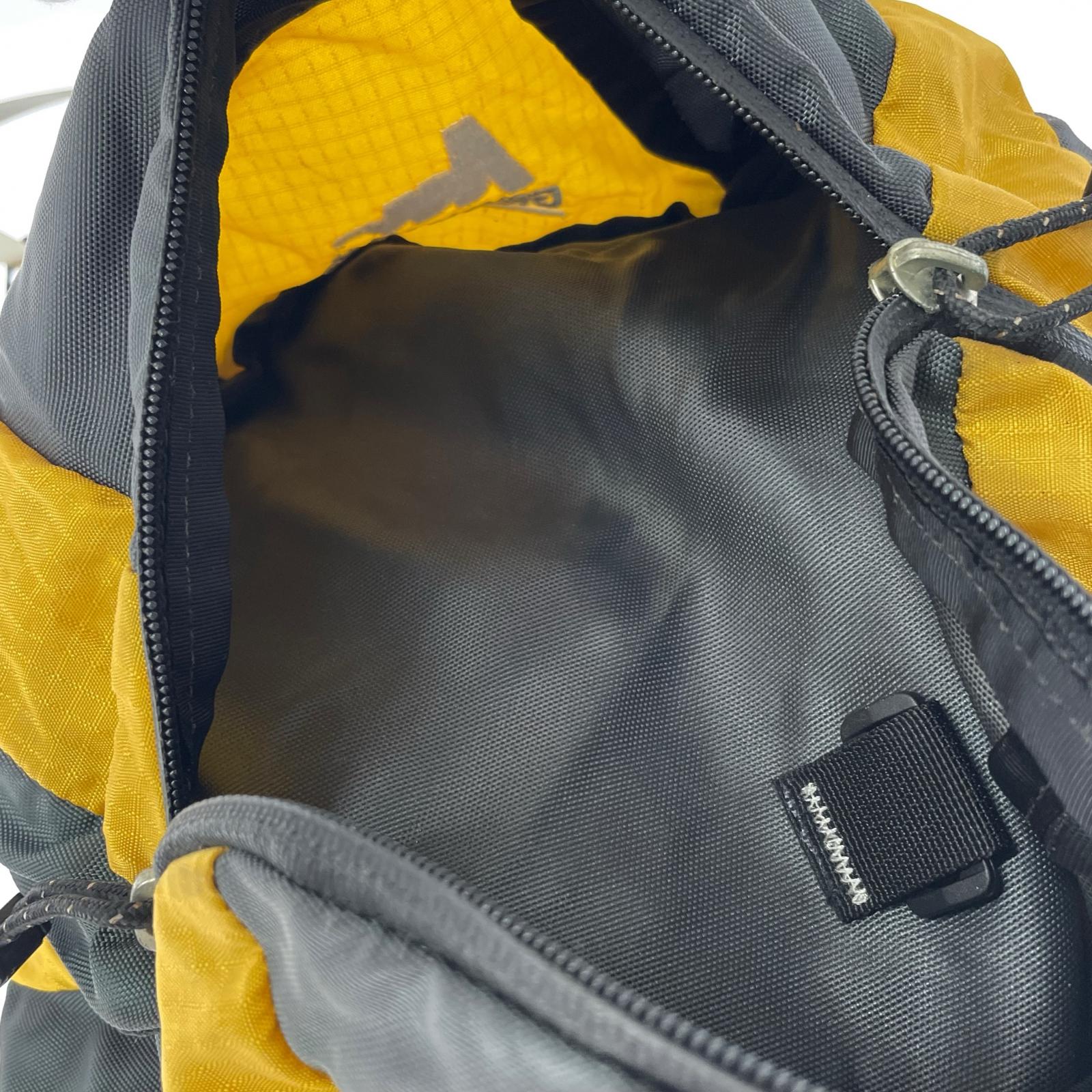 リュック・デイパック ALPINISTO 35 イエロー×グレー