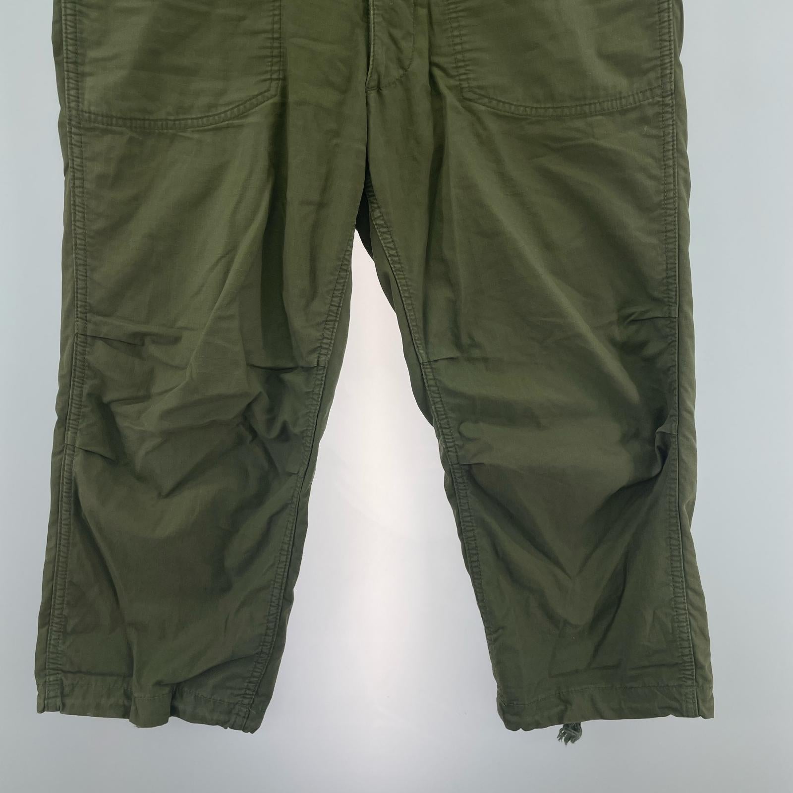 パンツ HOMME 21SS リップストップ カーゴパンツ カーキ (S) S カーキ