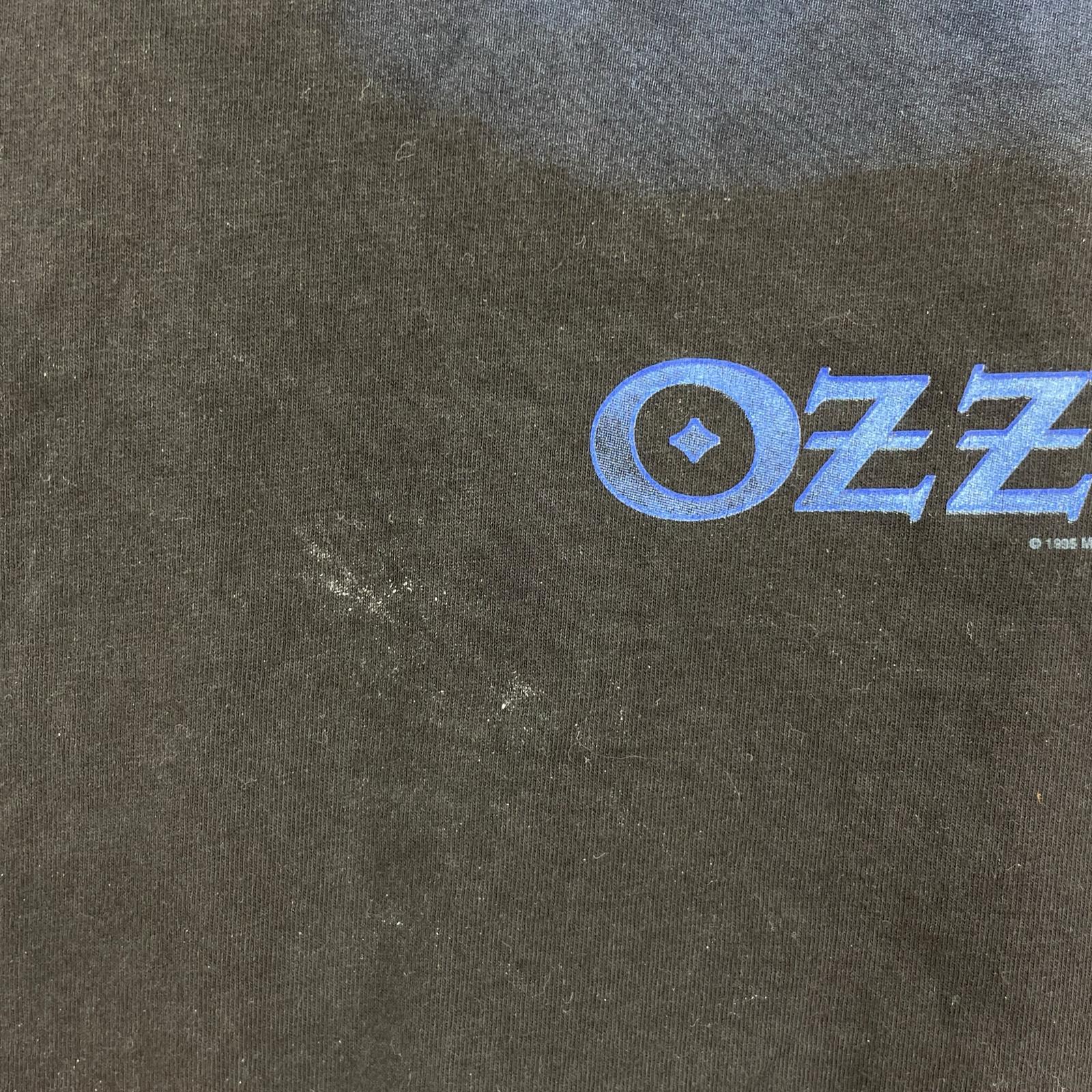 半袖Tシャツ 90s OZZY OZBOURNE MONOWISE LIMITED TEE L L ブラック