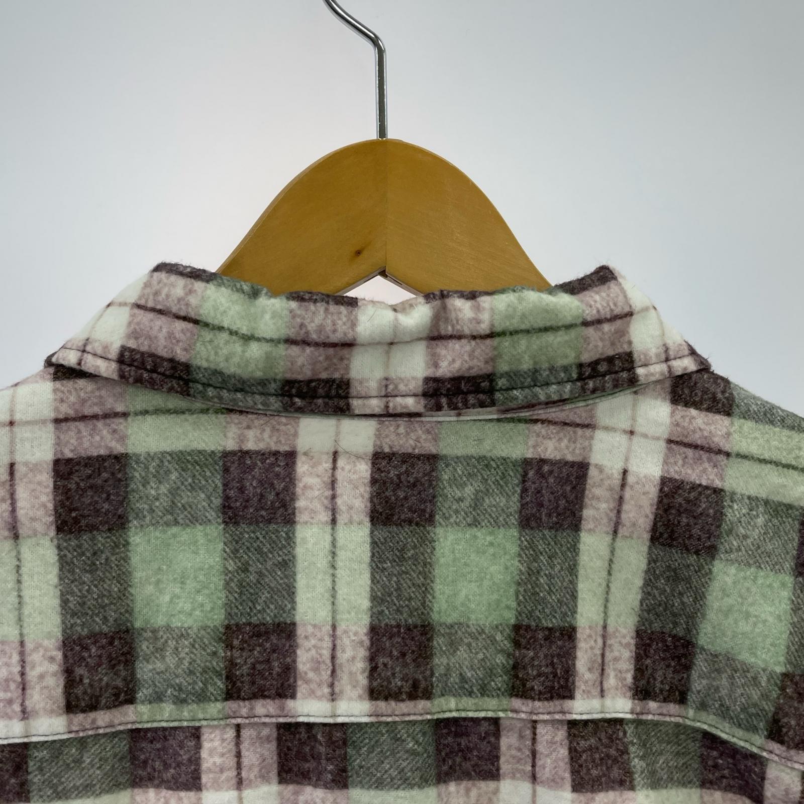 長袖シャツ COMPILE×BIG MAC SHIRT/サイズ42 42