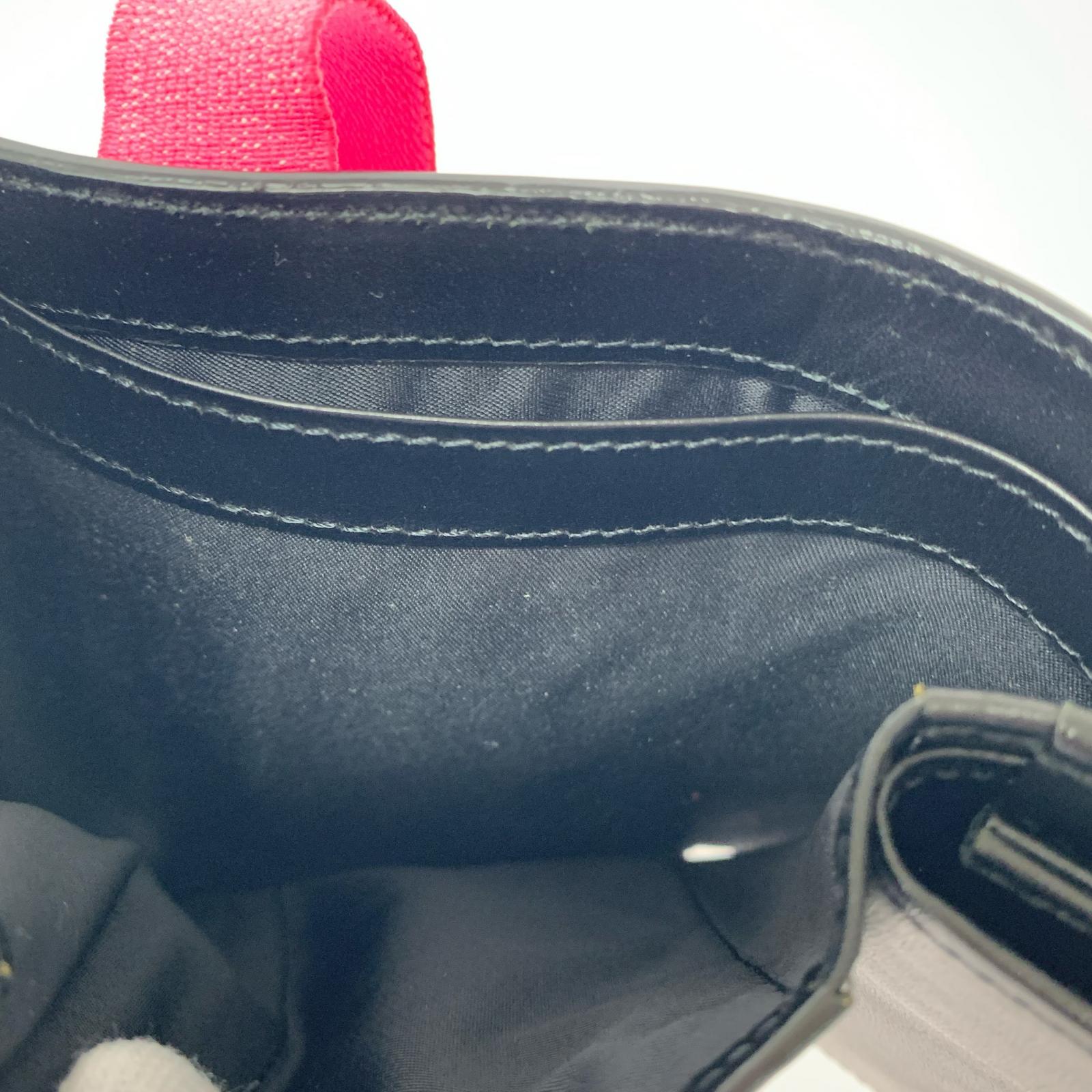 コンパクトウォレット UNDERCOVER 三つ折り コンパクトウォレット ブラック×ピンク