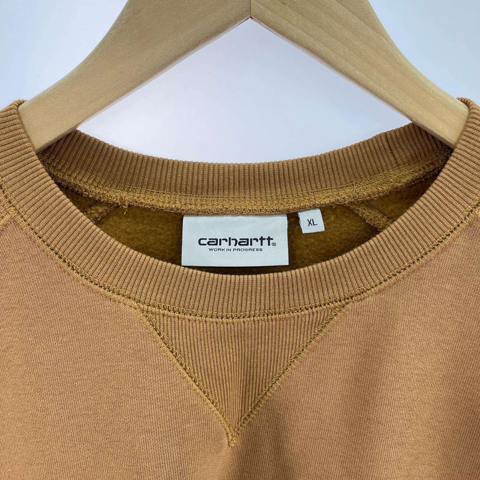 スウェット WIP CHASE SWEAT 茶(XL) ブラウン