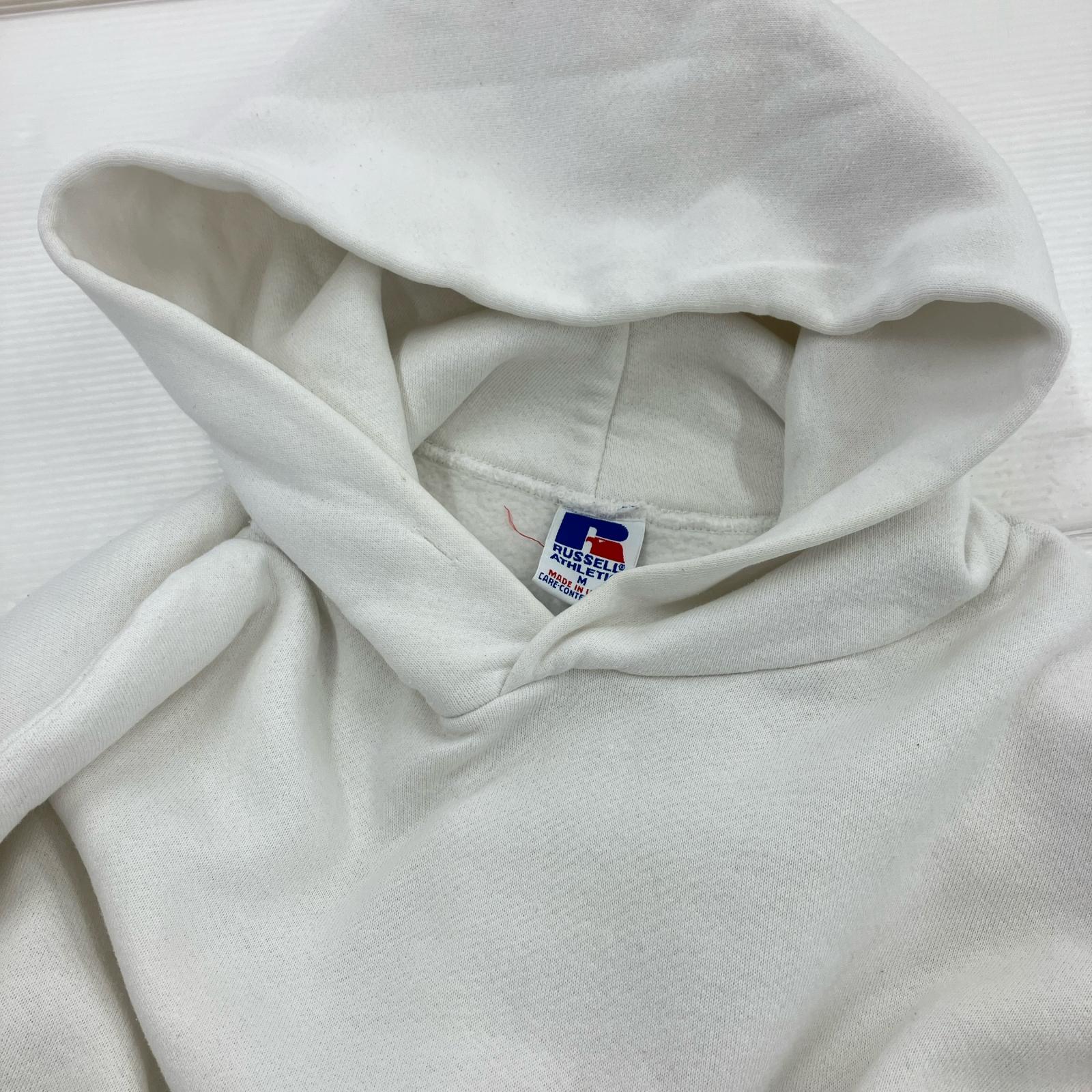 パーカー 90s RUSSELL USA製(M) M ホワイト