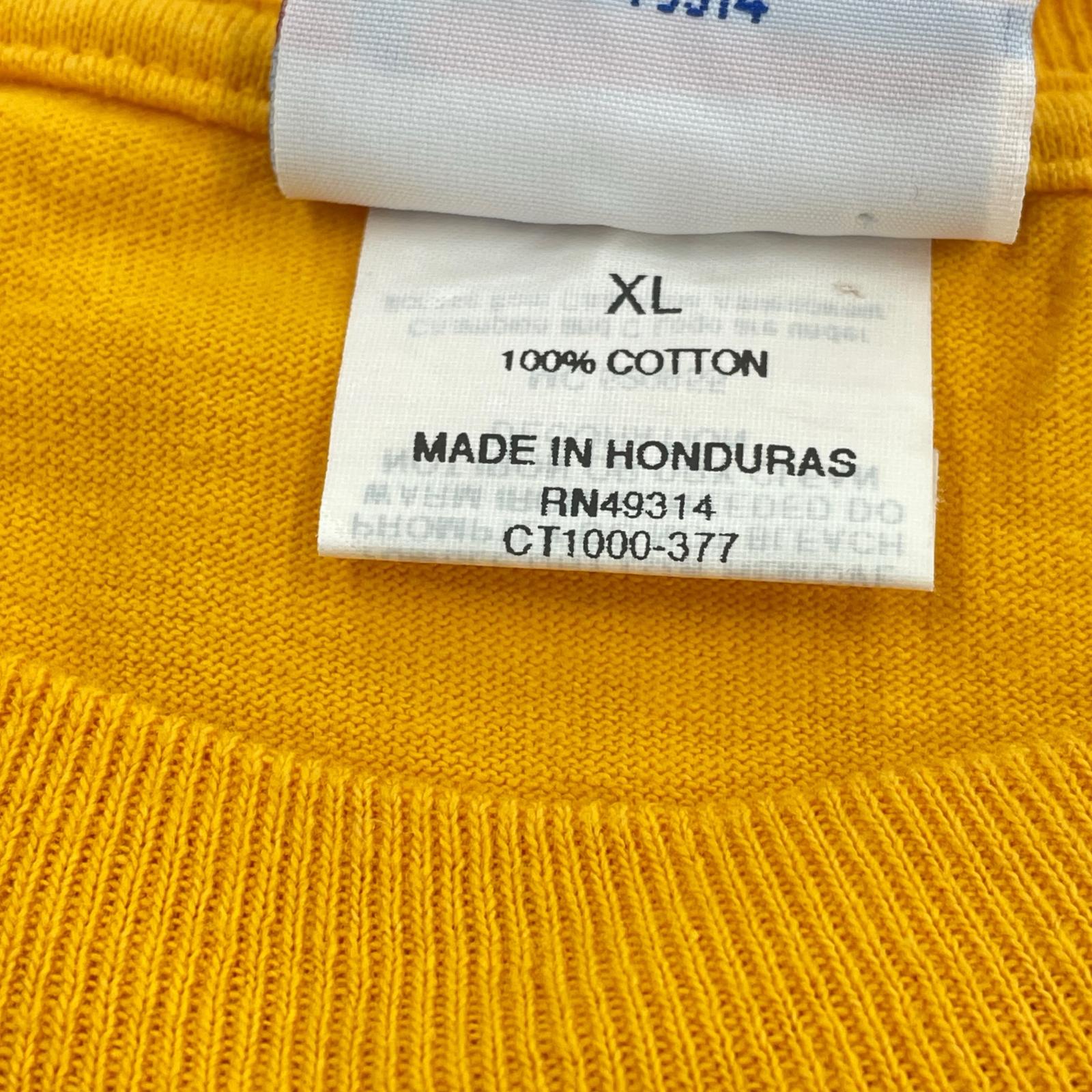 半袖Tシャツ KITH VINTAGE Champion カレッジプリントTee XL マスタード
