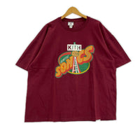 半袖Tシャツ KITH VINTAGE SEATTLE SONCS プリントTee XL ボルドー