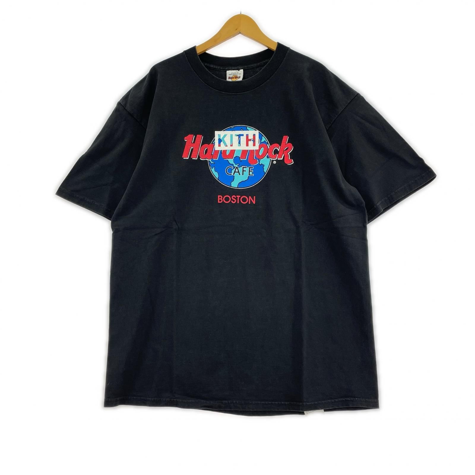 半袖Tシャツ KITH VINTAGE Hard Rock CAFE プリントTee XL 黒 ブラック