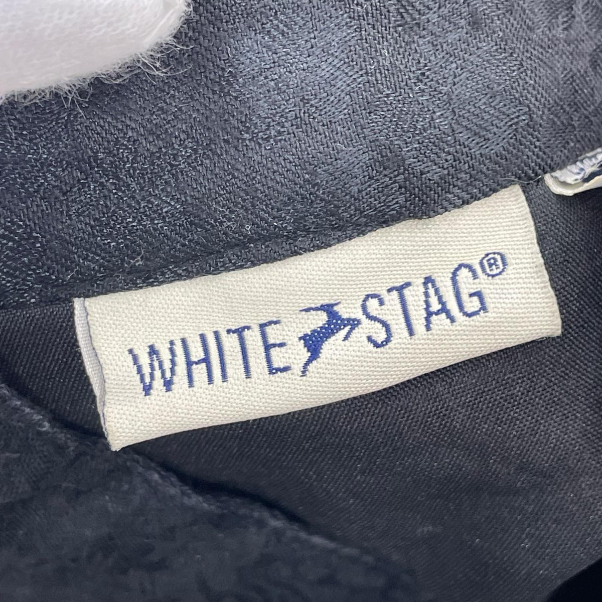 ジャケット WHITE STAG チャイナカーディガン L