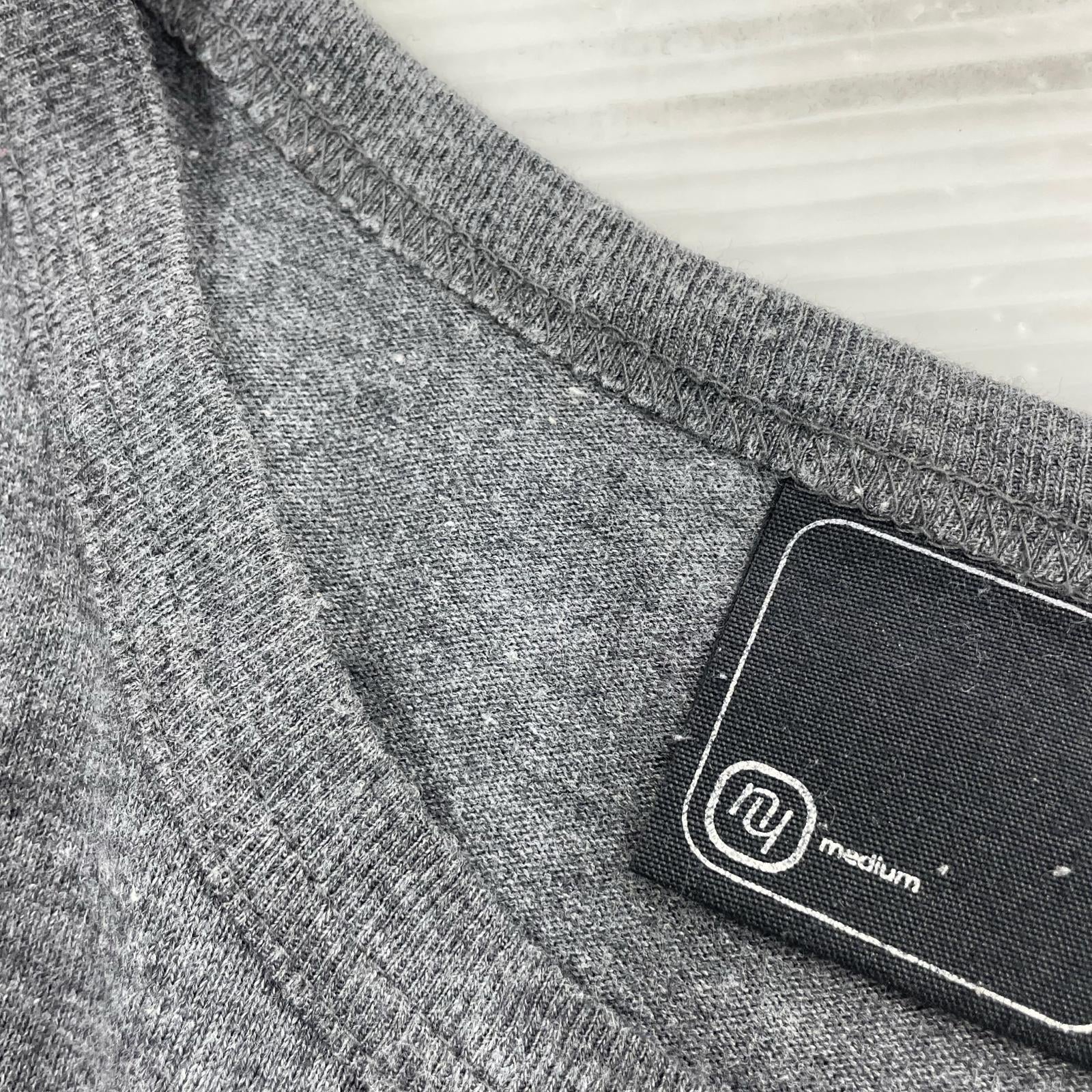 長袖Tシャツ 99s L/SプリントTee グレー