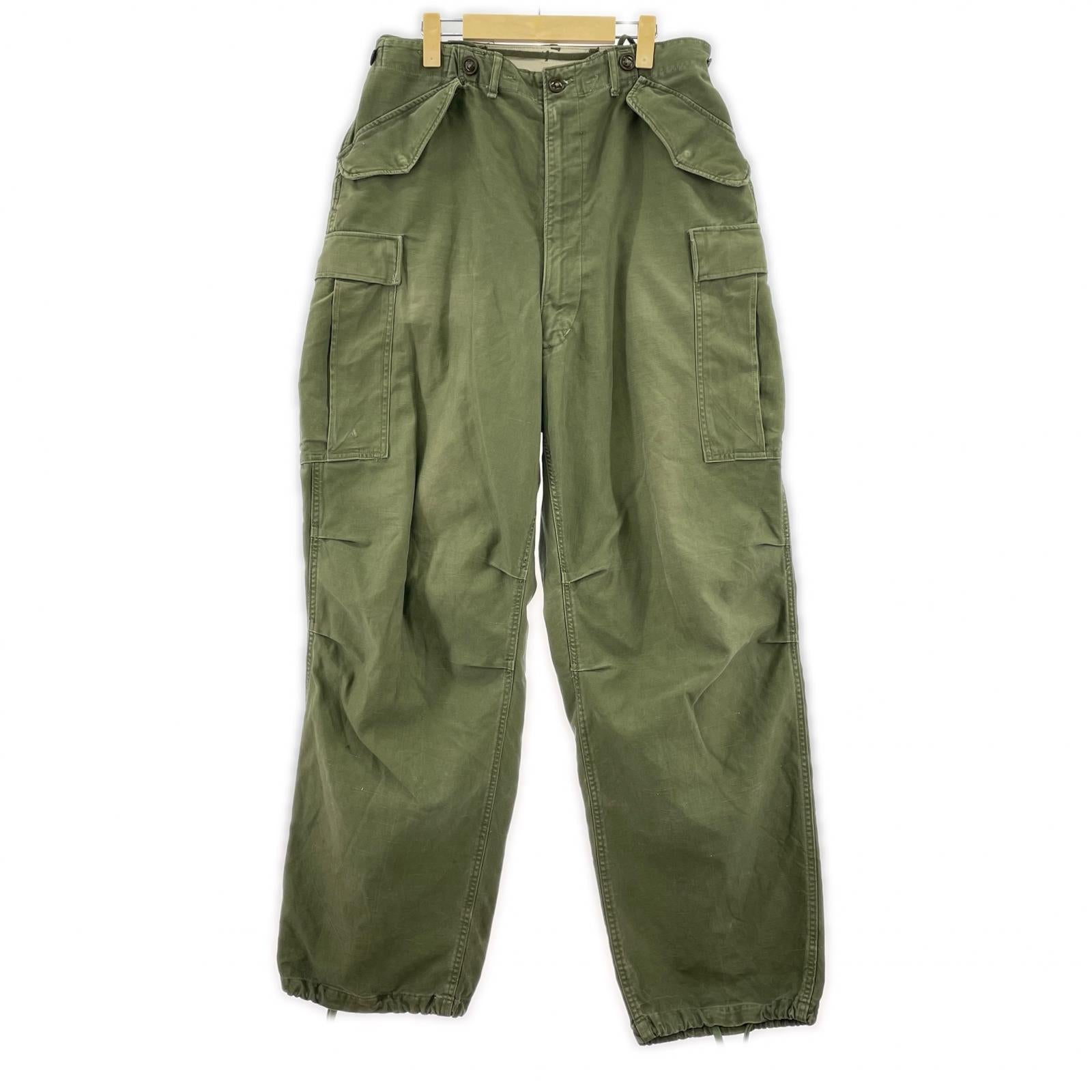 パンツ 50s M-51 31 to 34 31 グリーン
