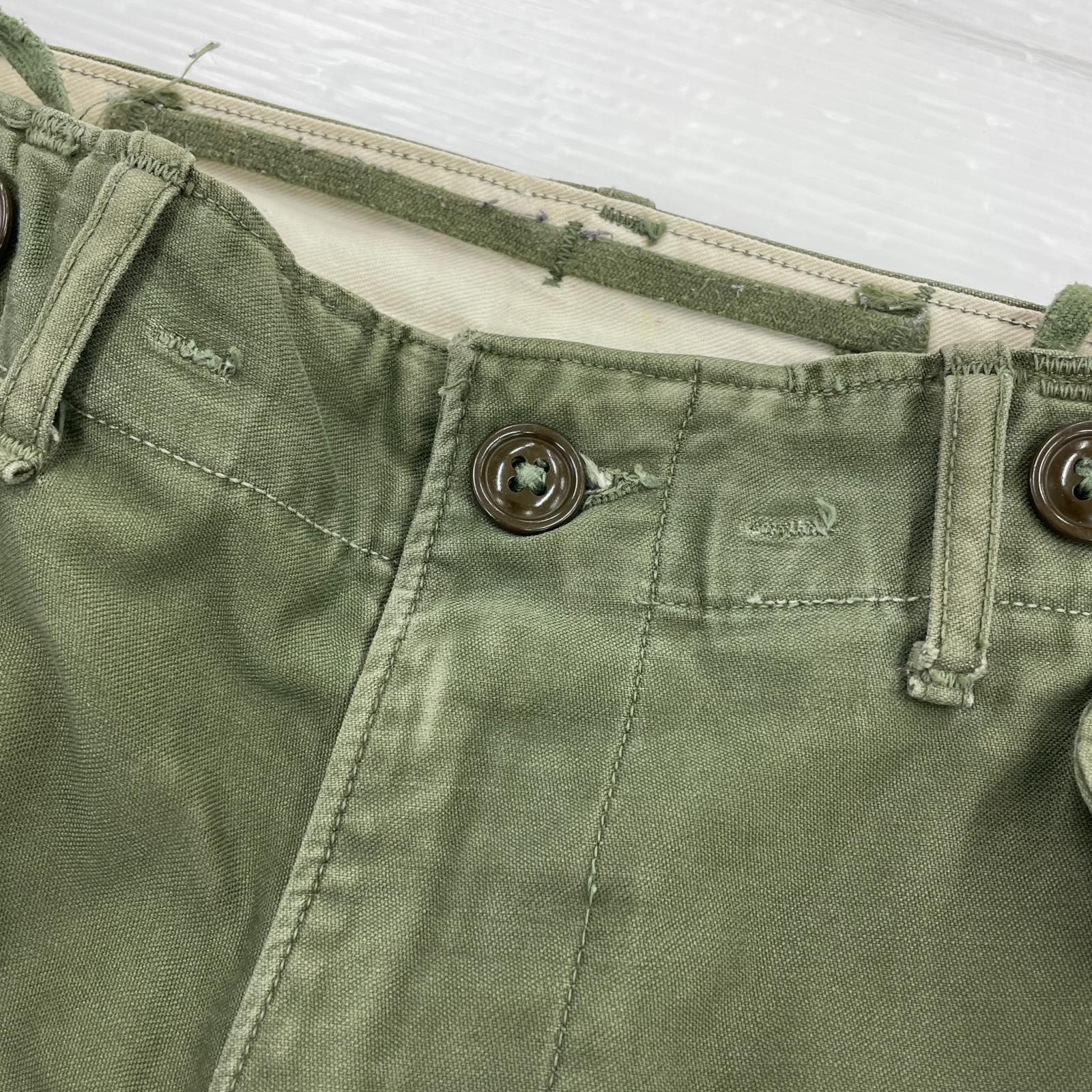 パンツ 50s M-51 31 to 34 31 グリーン