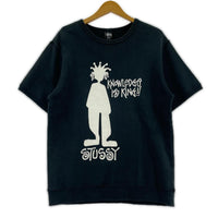 半袖Tシャツ S/S スウェットカットソー シャドーマン M M ブラック