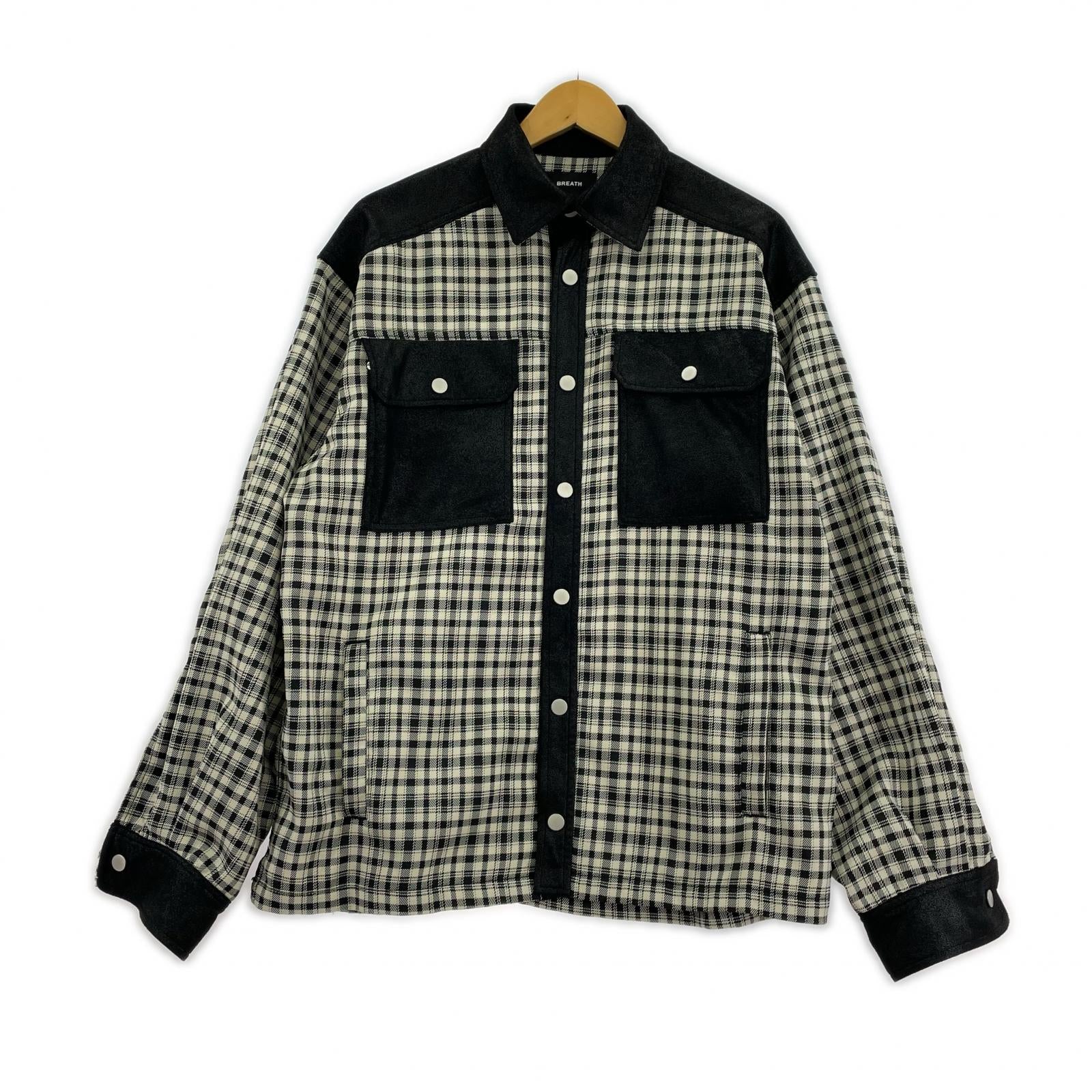ジャケット BREATH NEWRICH CHECK SHIRT JACKET M M