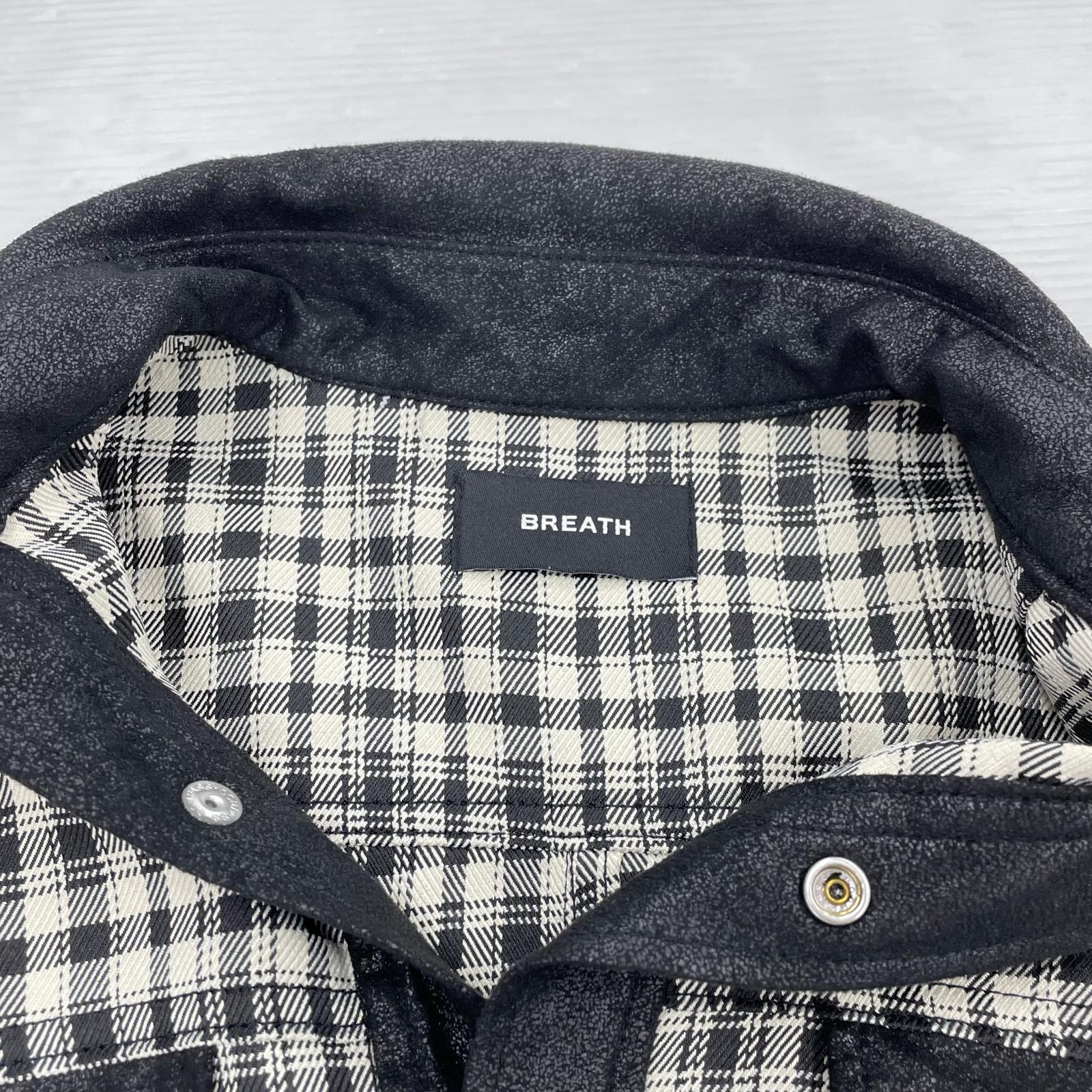 ジャケット BREATH NEWRICH CHECK SHIRT JACKET M M