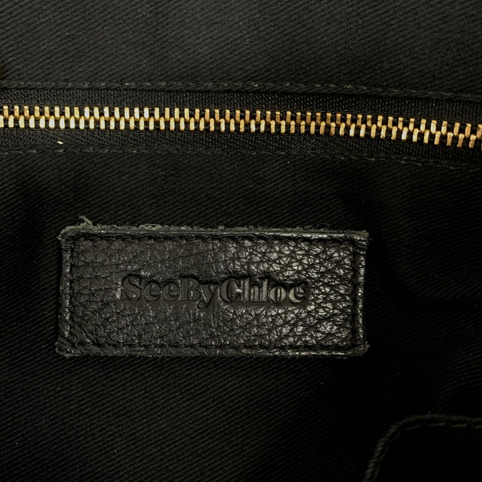 リュック・デイパック SEE BY CHLOE リュックサック・バックパック ブラック
