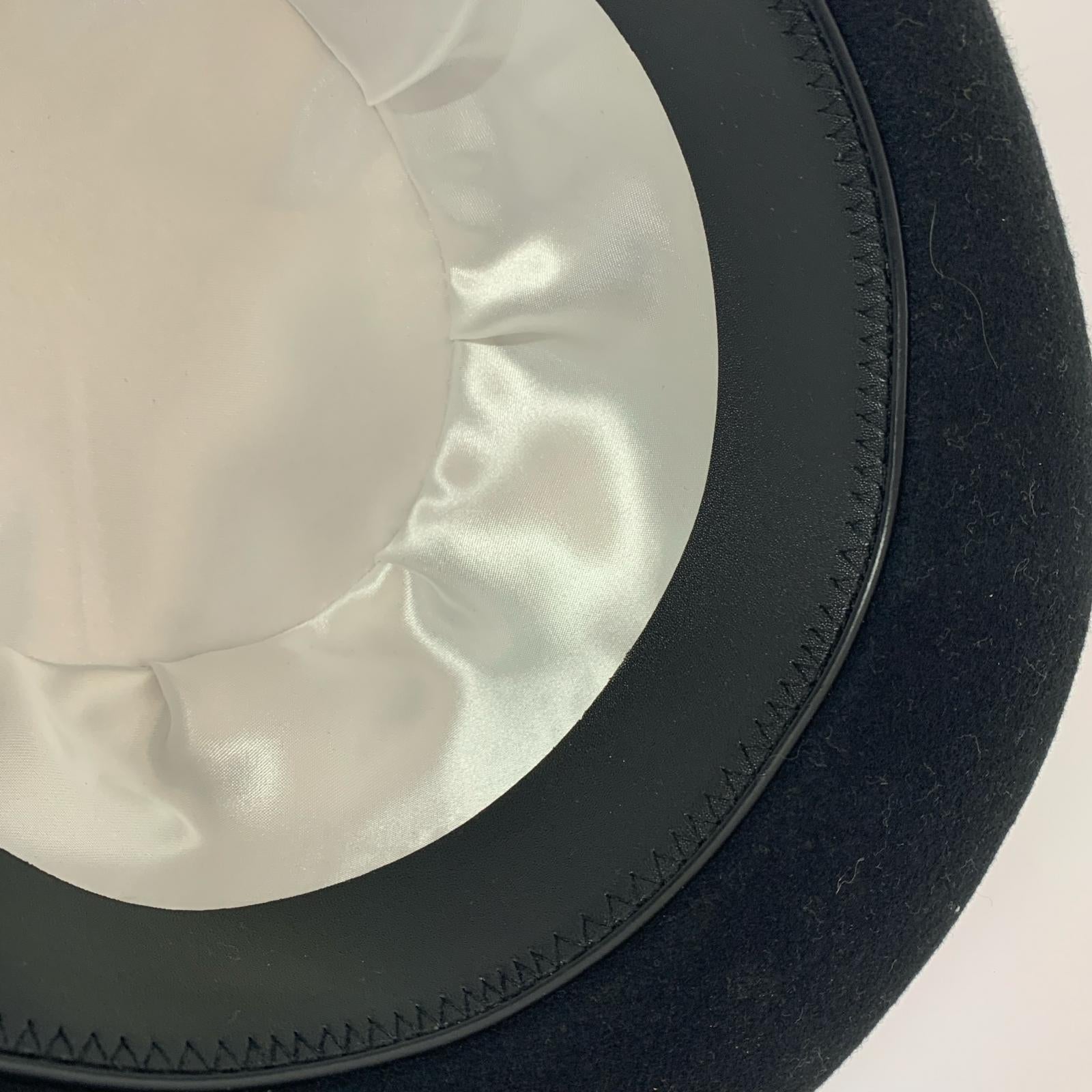 ハット Galliano Sorbatti ボウラーハット 黒 ブラック