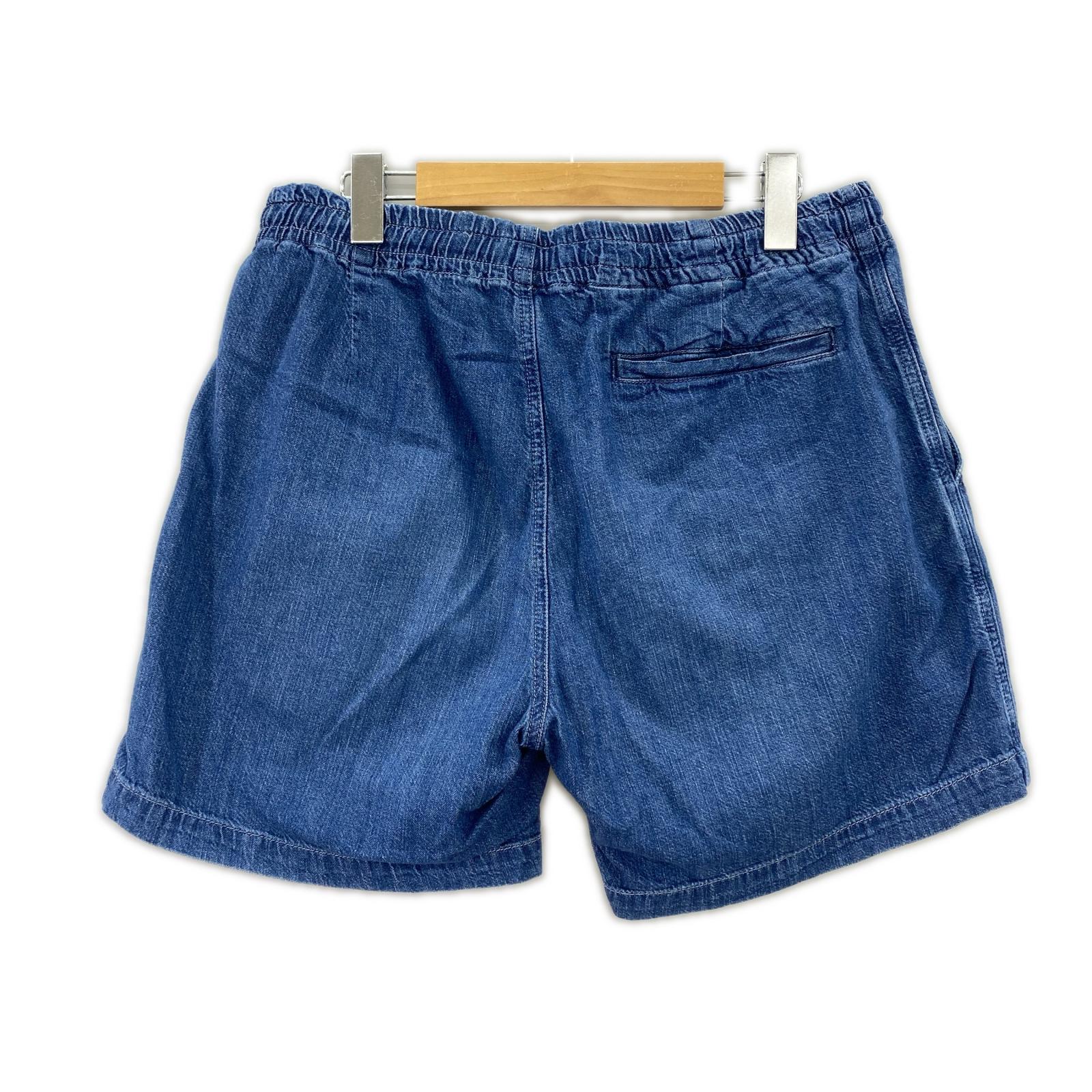 ショートパンツ プレップスター デニムショーツ (M) M ブルー