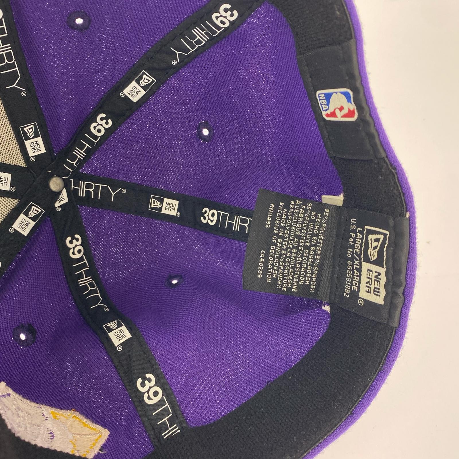 キャップ LOS ANGELES LAKERS 紫 パープル