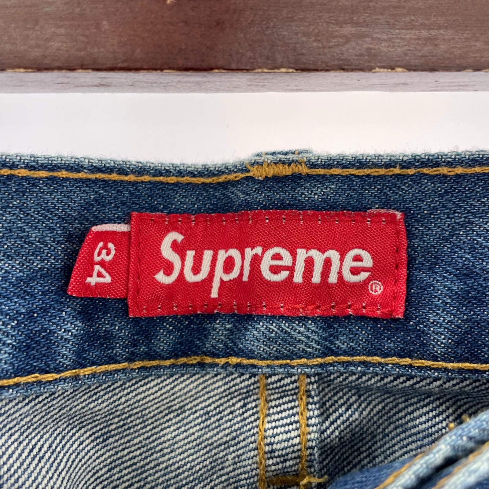 デニムパンツ 18AW Diamond Stitch Carpenter Jean (W34) 34 ブルー