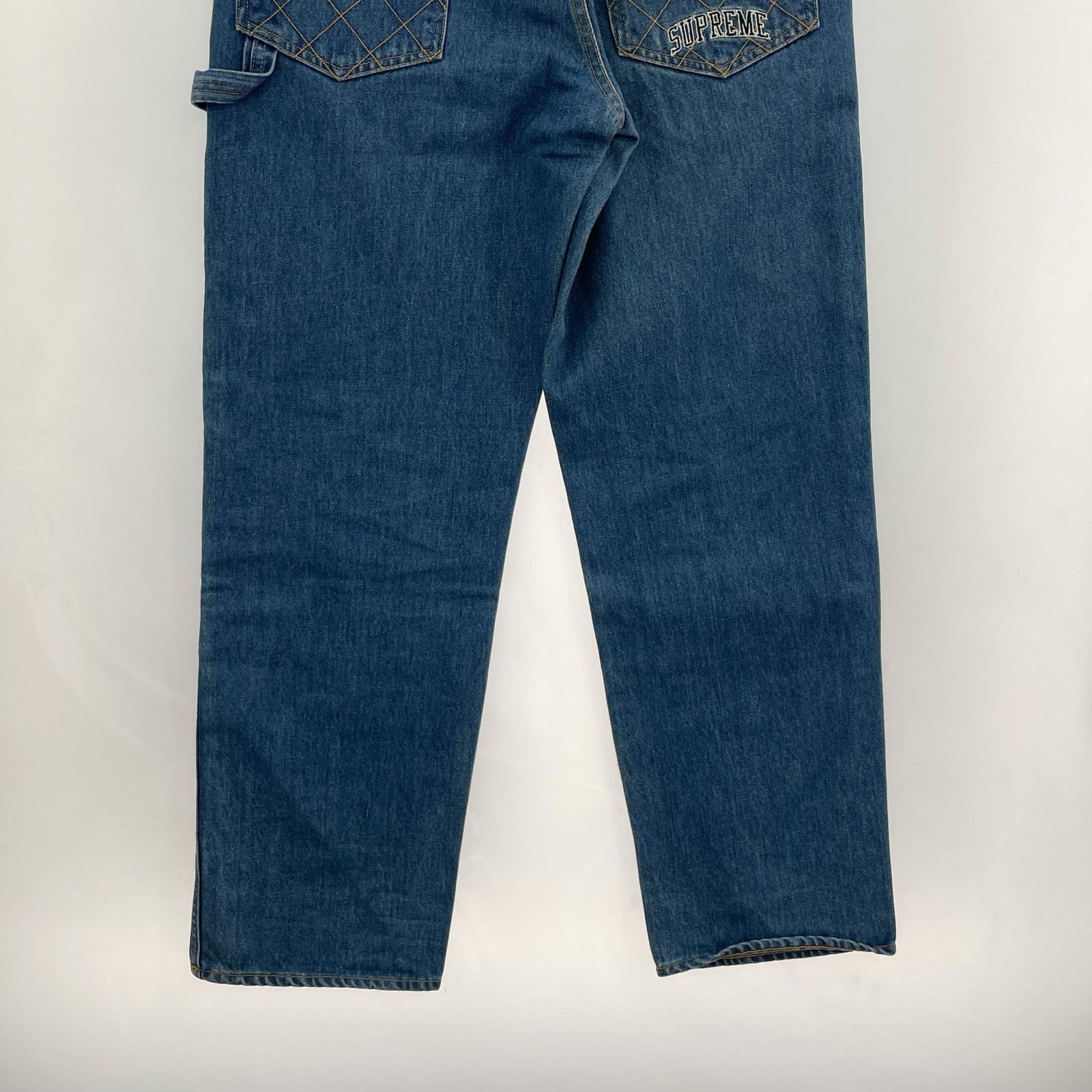 デニムパンツ 18AW Diamond Stitch Carpenter Jean (W34) 34 ブルー