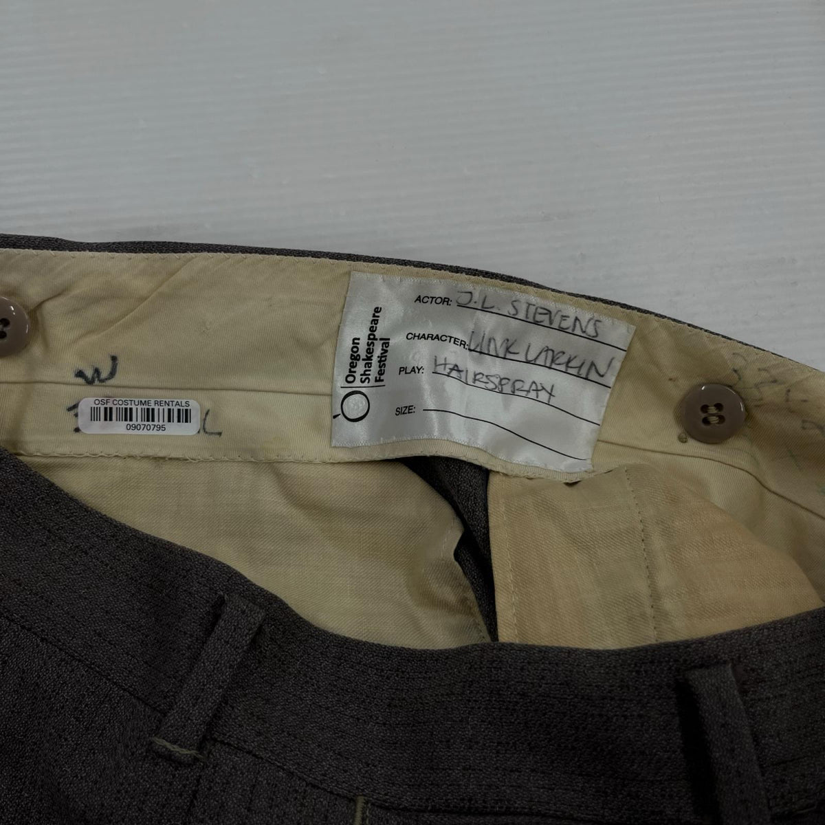 パンツ 60s-70s頃 スラックスパンツ W30 グレー