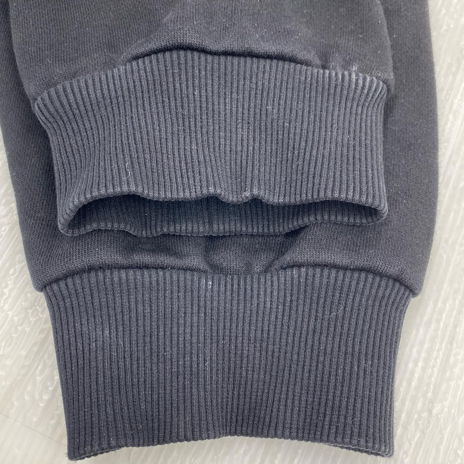 パーカー pelle pelle パーカー 黒 4XL ブラック