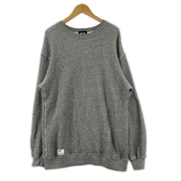 スウェット 灰(XL) グレー