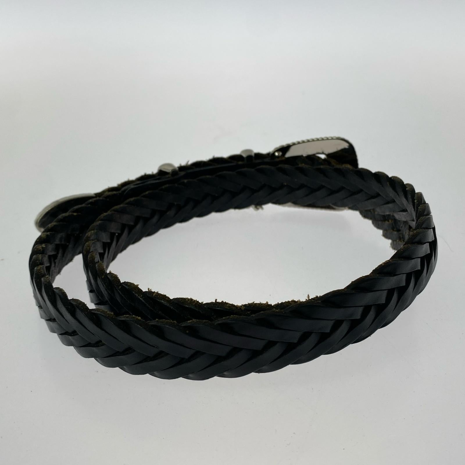 その他アクセサリー JieDa WESTERN BELT メッシュレザーベルト ブラック ブラック