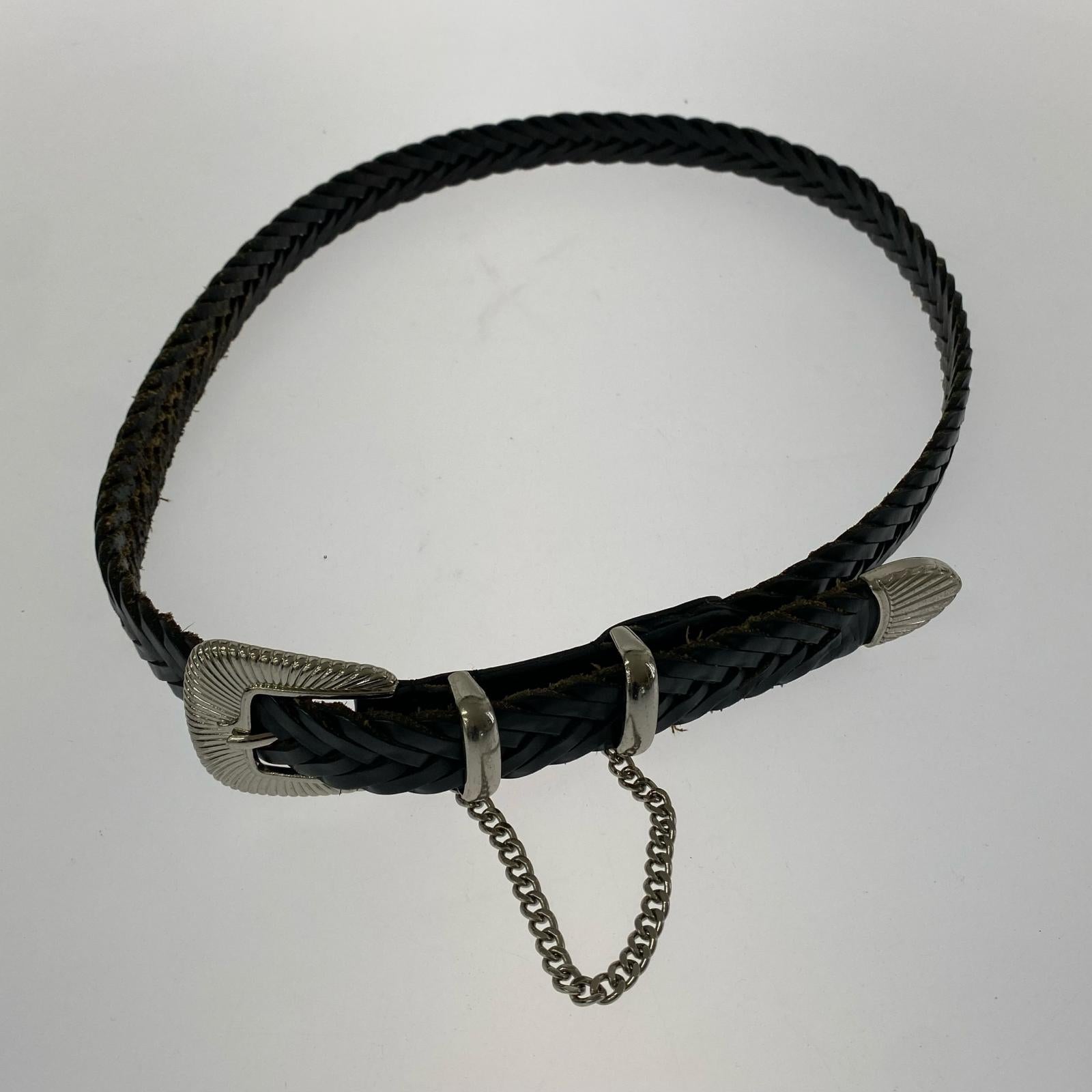 その他アクセサリー JieDa WESTERN BELT メッシュレザーベルト ブラック ブラック