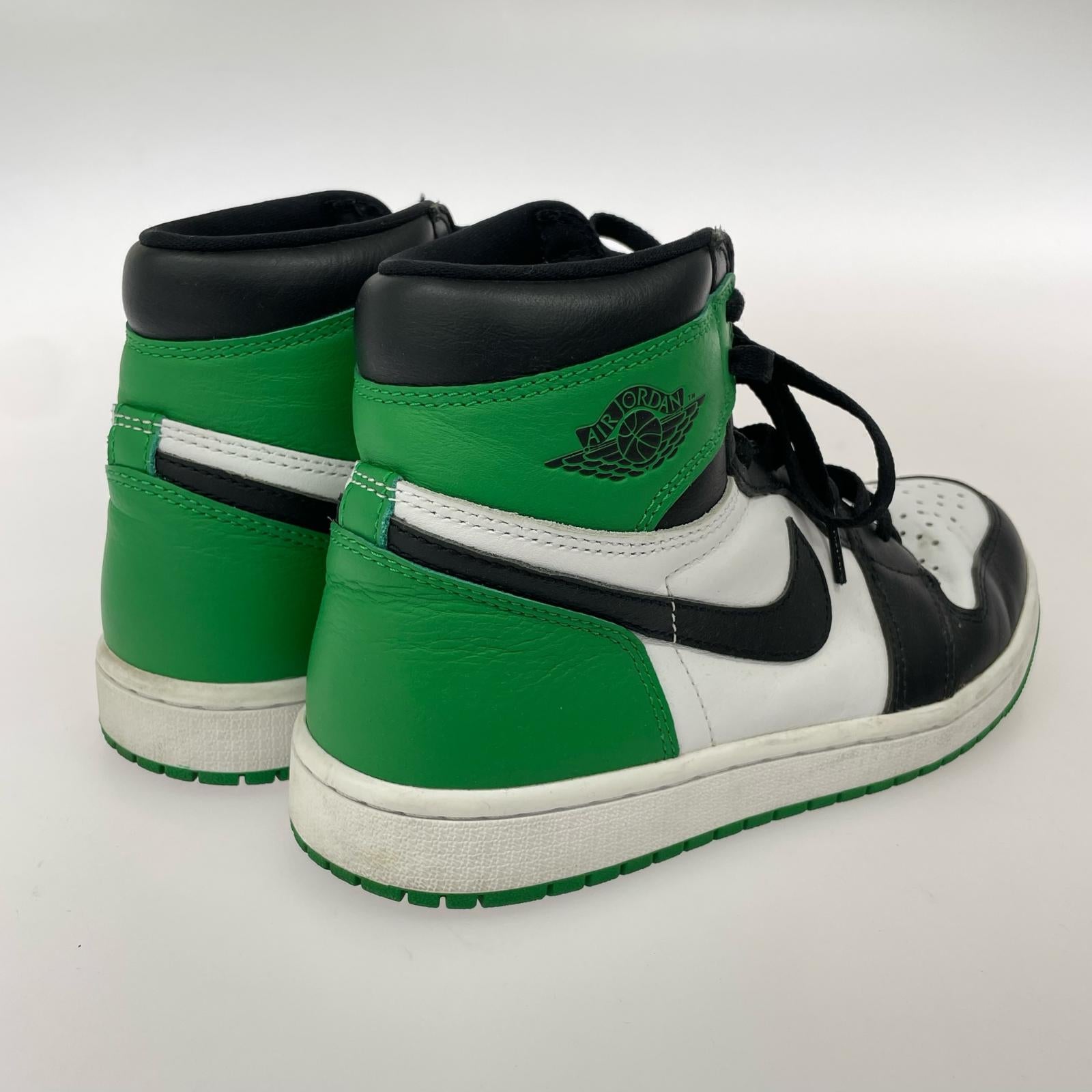 スニーカー Jordan 1 Retro High Lucky Green 25.5cm 25.5cm (US7 1/2 UK7 EU41) ブラック