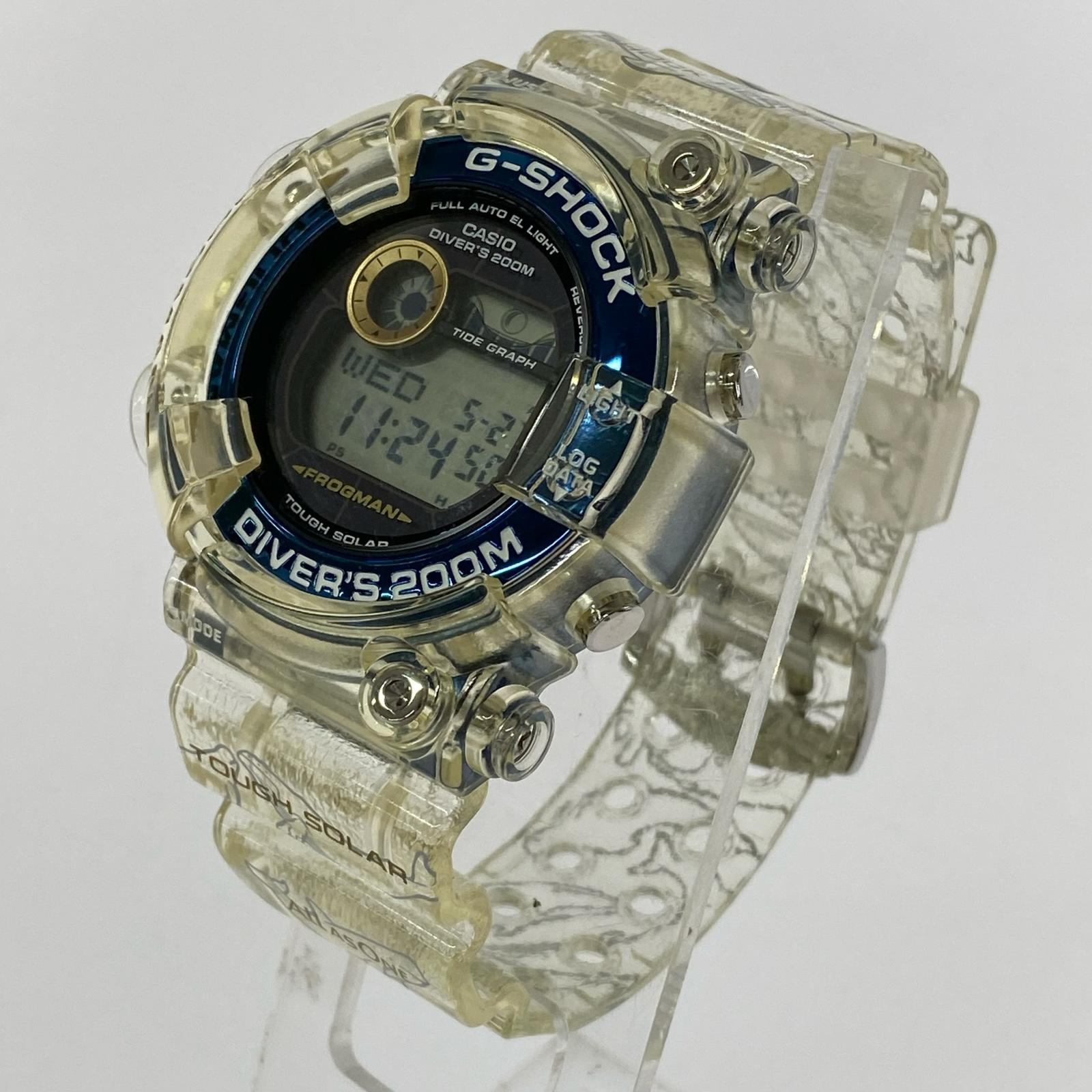 腕時計 25thANIVERSARY I・C・E・R・C FROGMAN クリア