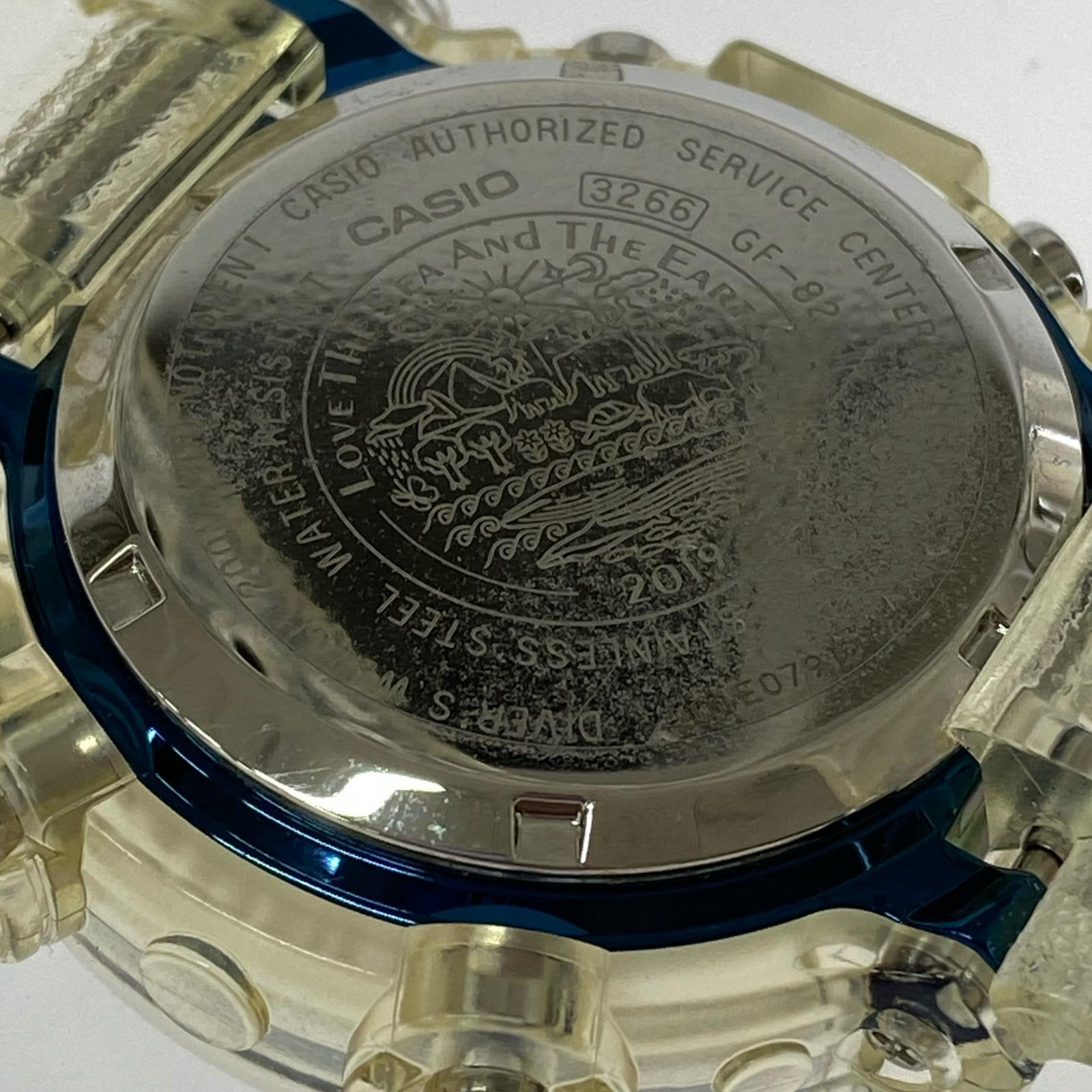 腕時計 25thANIVERSARY I・C・E・R・C FROGMAN クリア