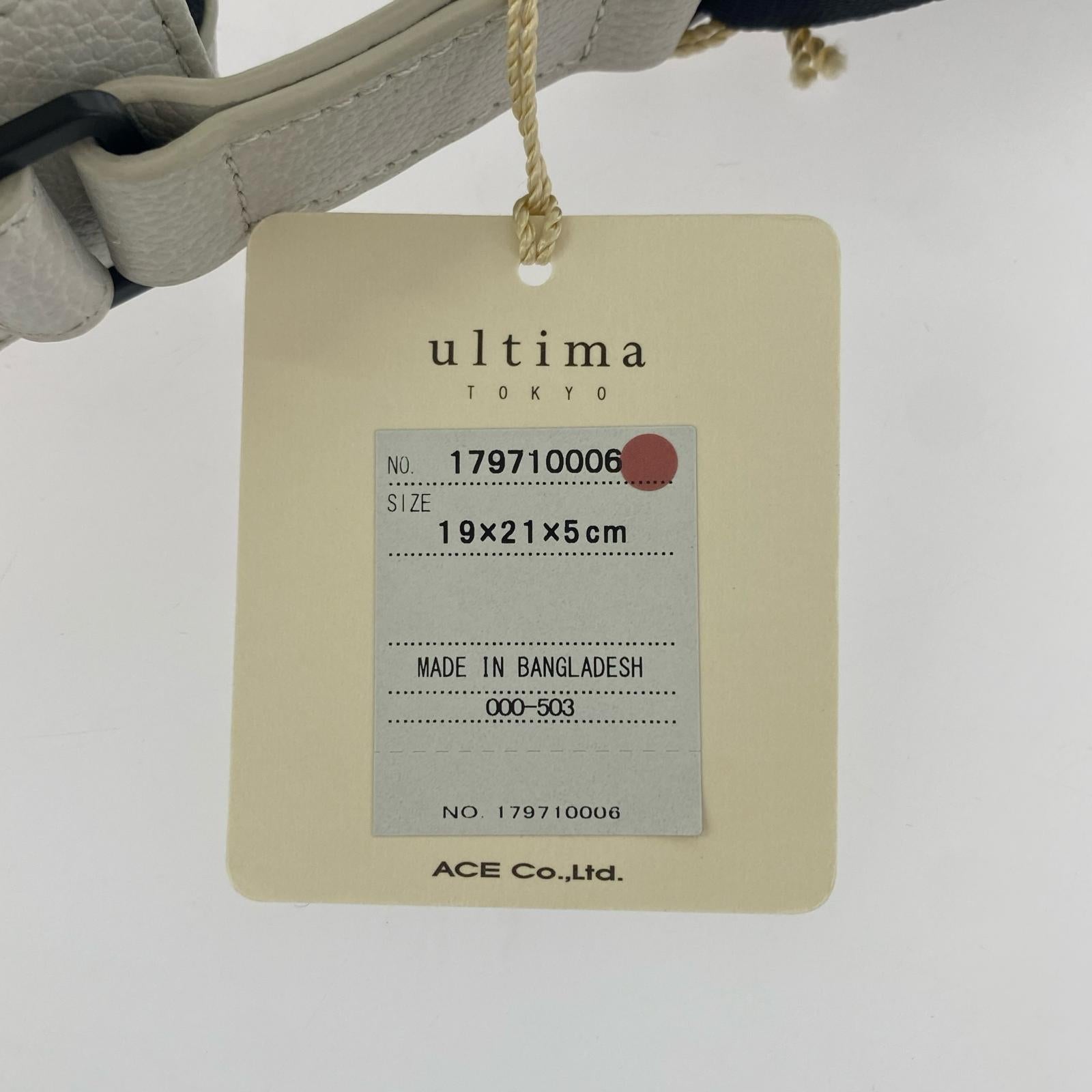ショルダーバッグ ultima tokyo グレー