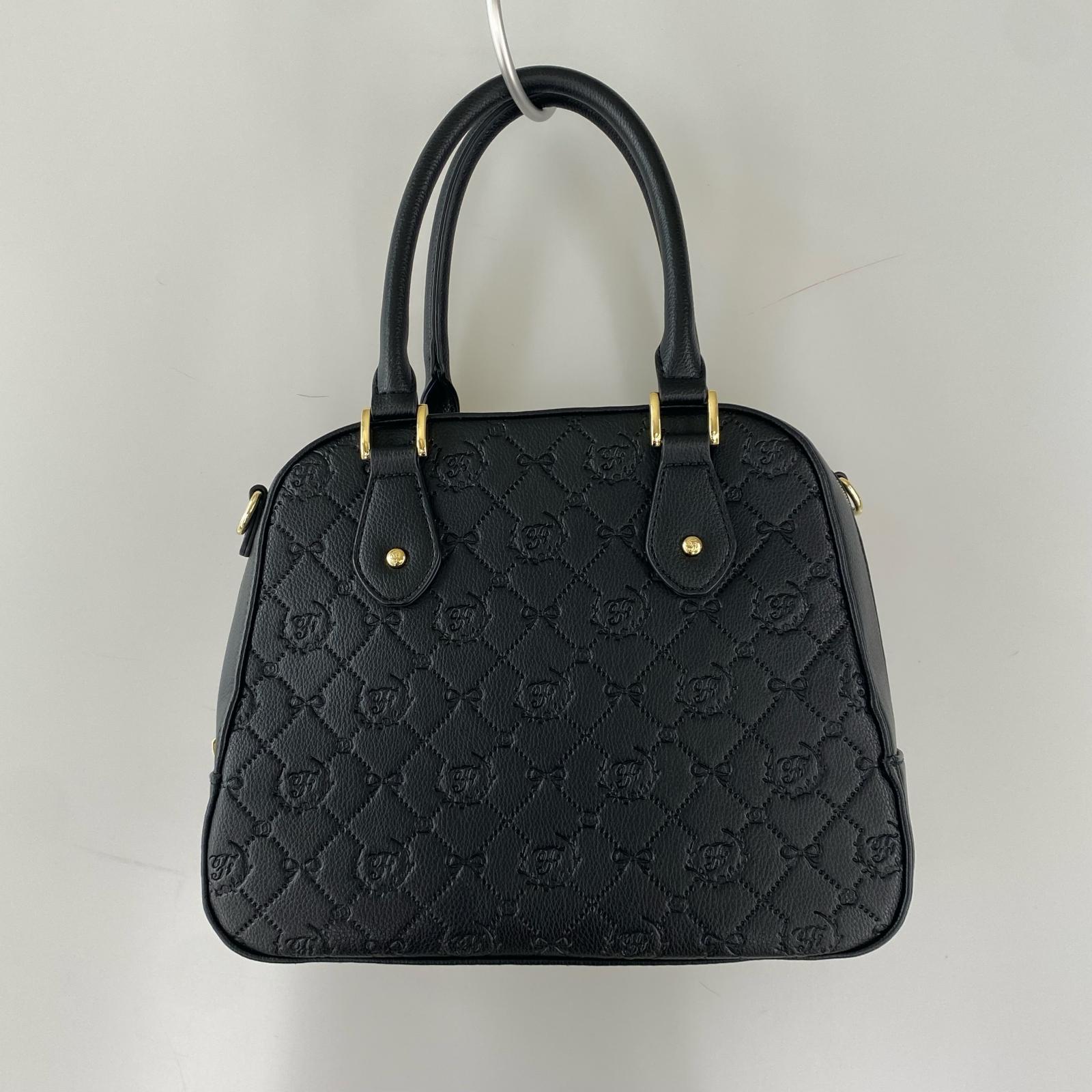 ショルダーバッグ Maison de FLEUR 2Wバック ブラック