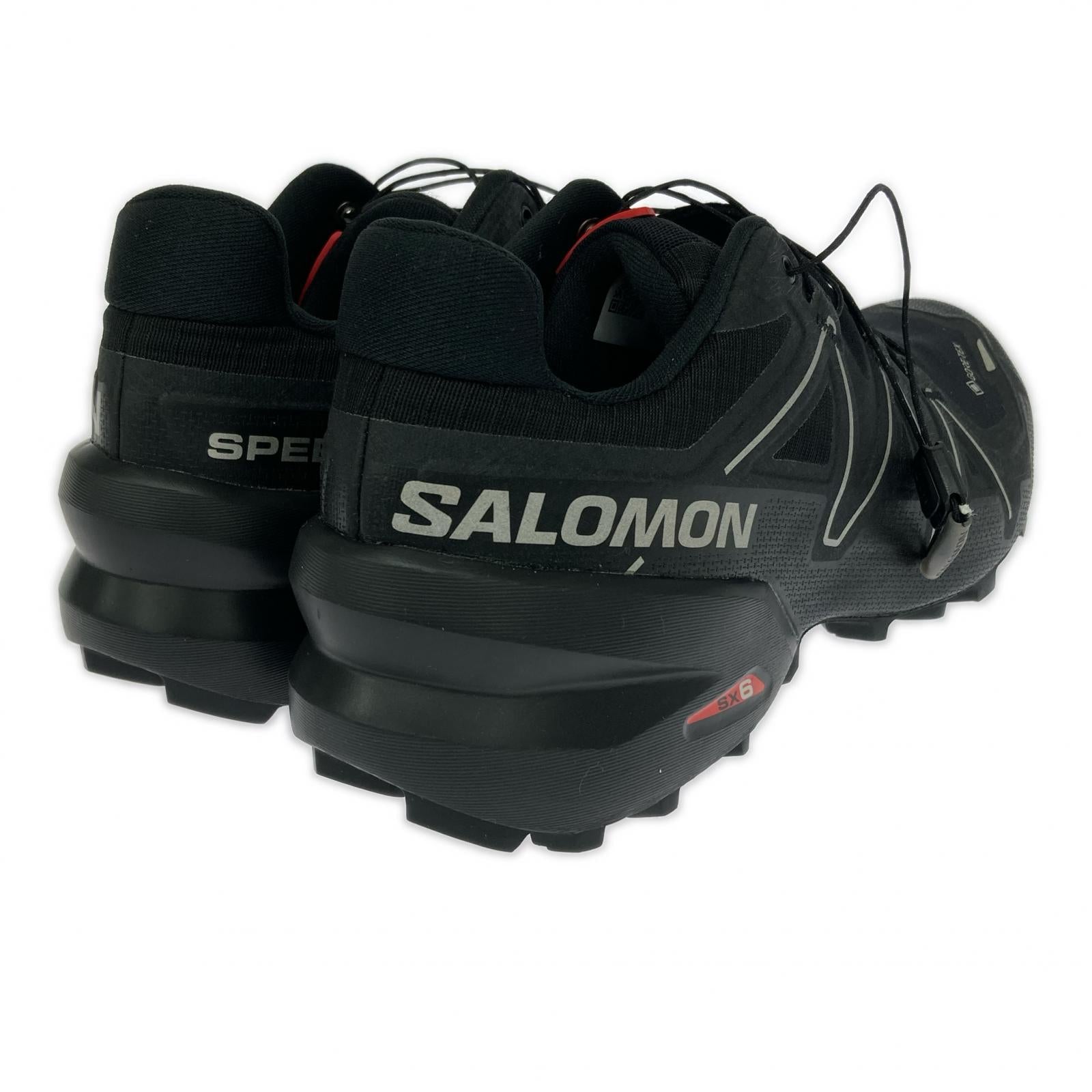 スニーカー SALOMON SPEEDCROSS 6 GTX YEARS Q1 黒 (26.5) 26.5cm (US8 1/2 UK8 EU43) ブラック