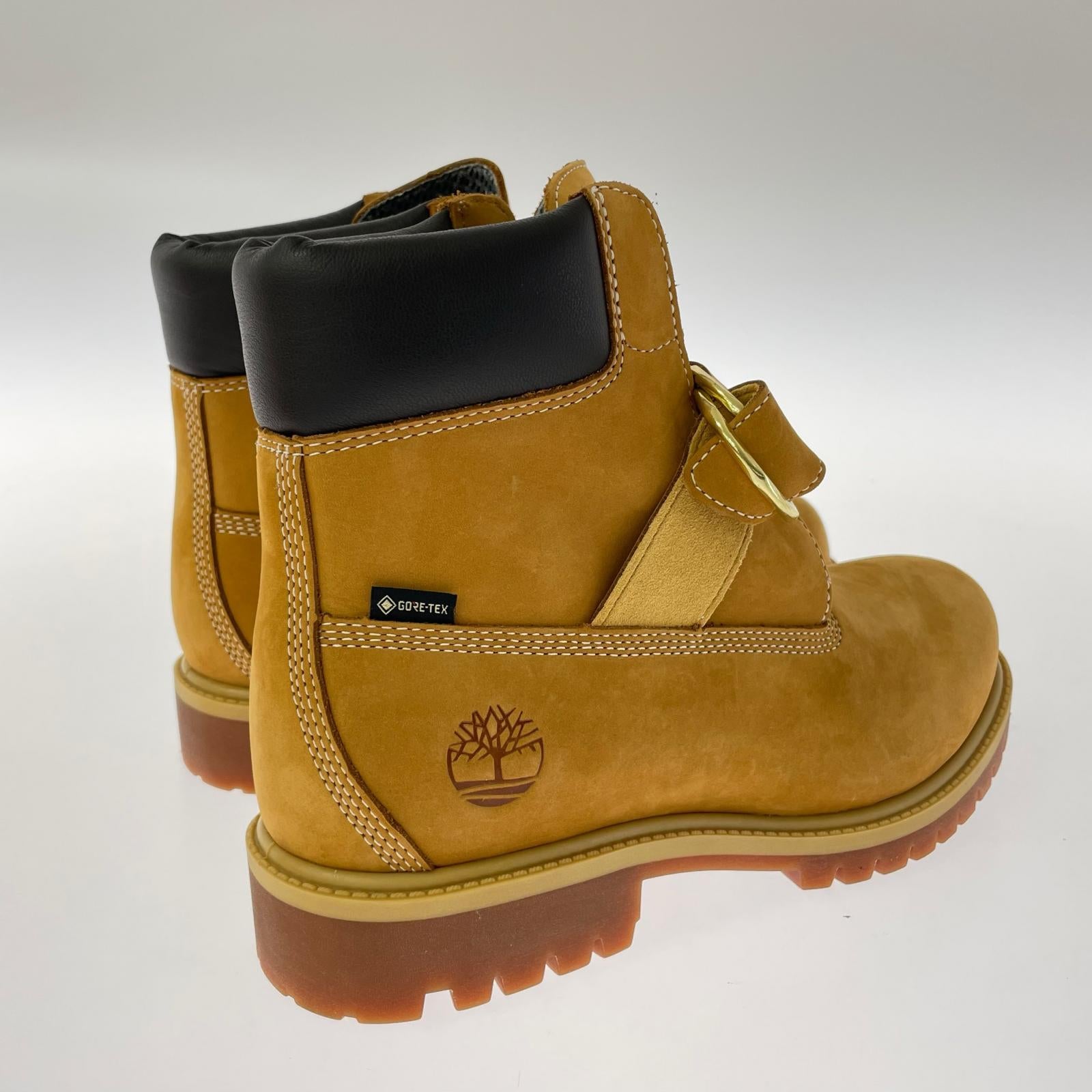 ブーツ Timberland BEAMS別注 HERITAGE MID BUCKLE GTX BOOT (25.5) 25.5cm (US7 1/2 UK7 EU41) ベージュ
