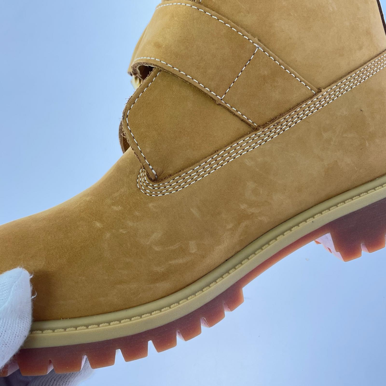 ブーツ Timberland BEAMS別注 HERITAGE MID BUCKLE GTX BOOT (25.5) 25.5cm (US7 1/2 UK7 EU41) ベージュ