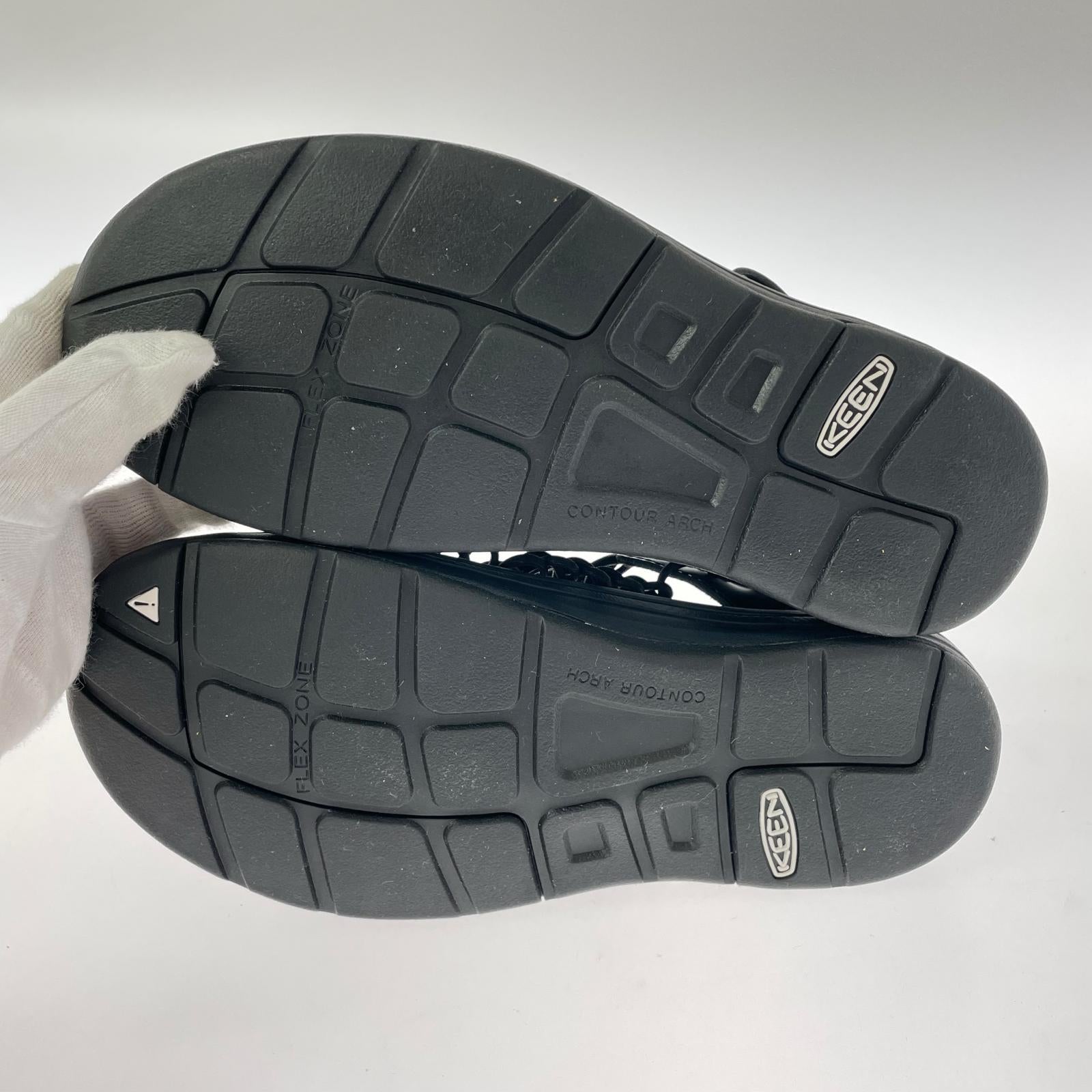 サンダル KEEN UNEEK LEA 1032097 PRESEID BLACK (26.5) 26.5cm (US8 1/2 UK8 EU43) ブラック