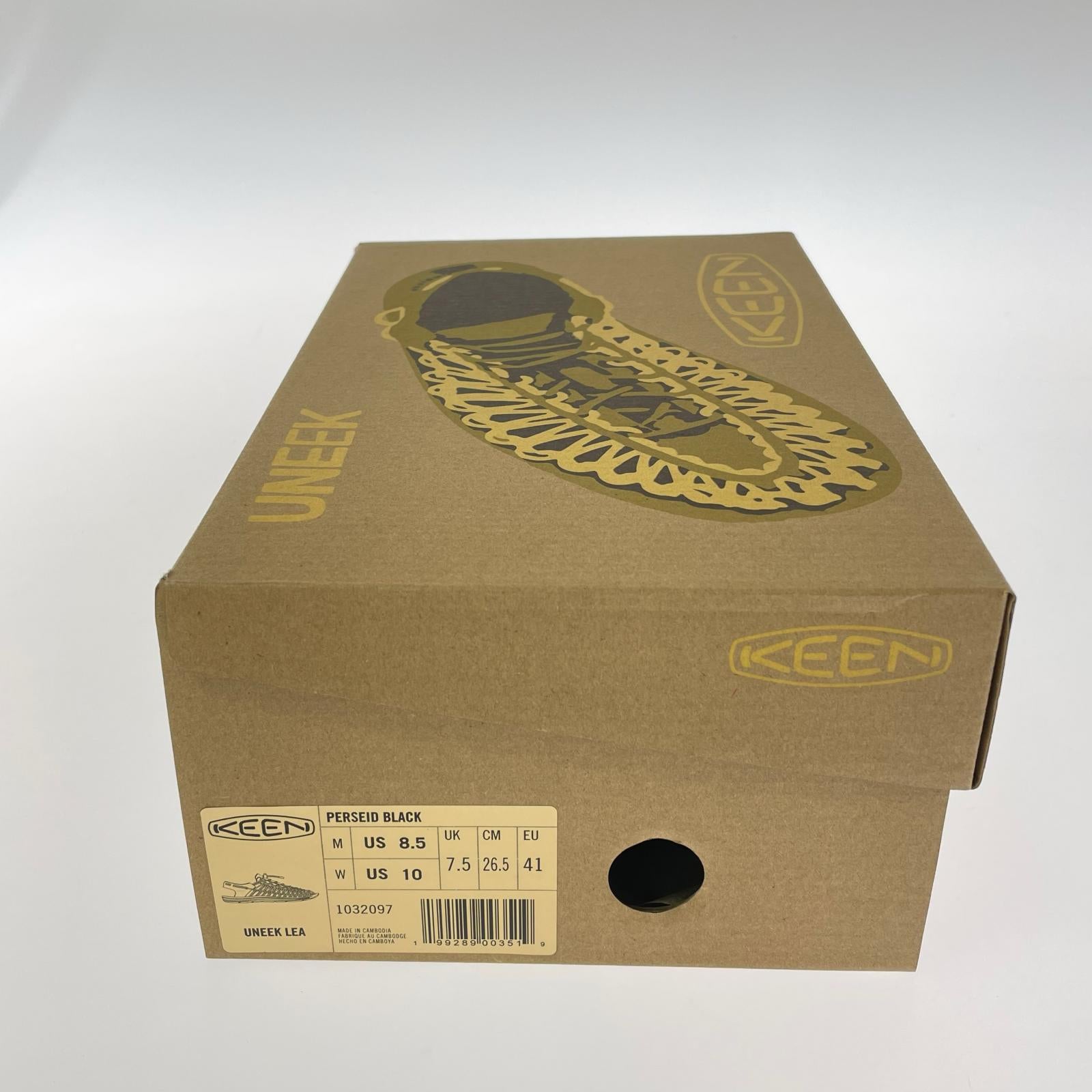 サンダル KEEN UNEEK LEA 1032097 PRESEID BLACK (26.5) 26.5cm (US8 1/2 UK8 EU43) ブラック