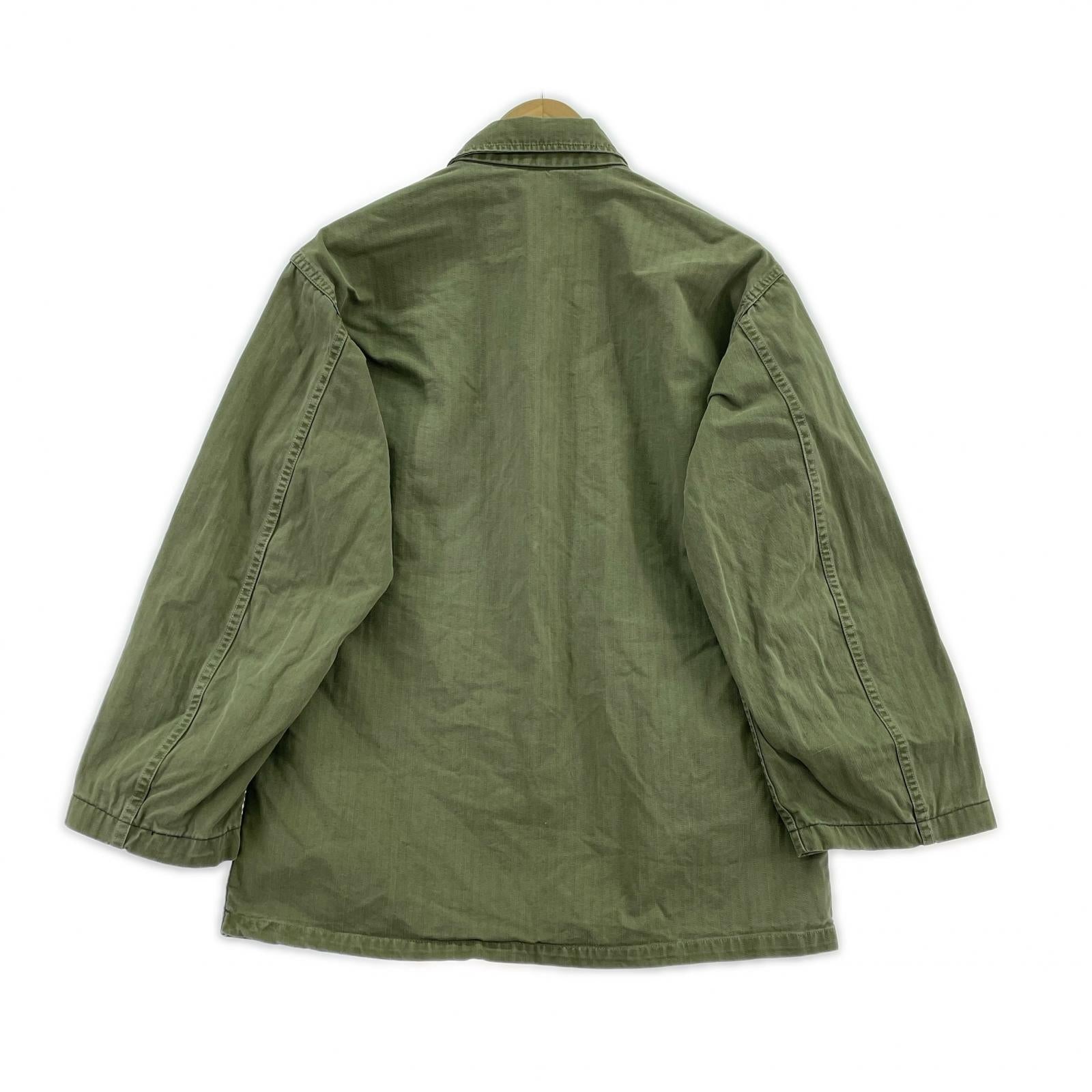ジャケット 40s US.ARMY M-43 HBT ジャケット オリーブ 34 カーキ