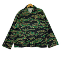 ジャケット South2 West8 タイガーカモシャツジャケット S S