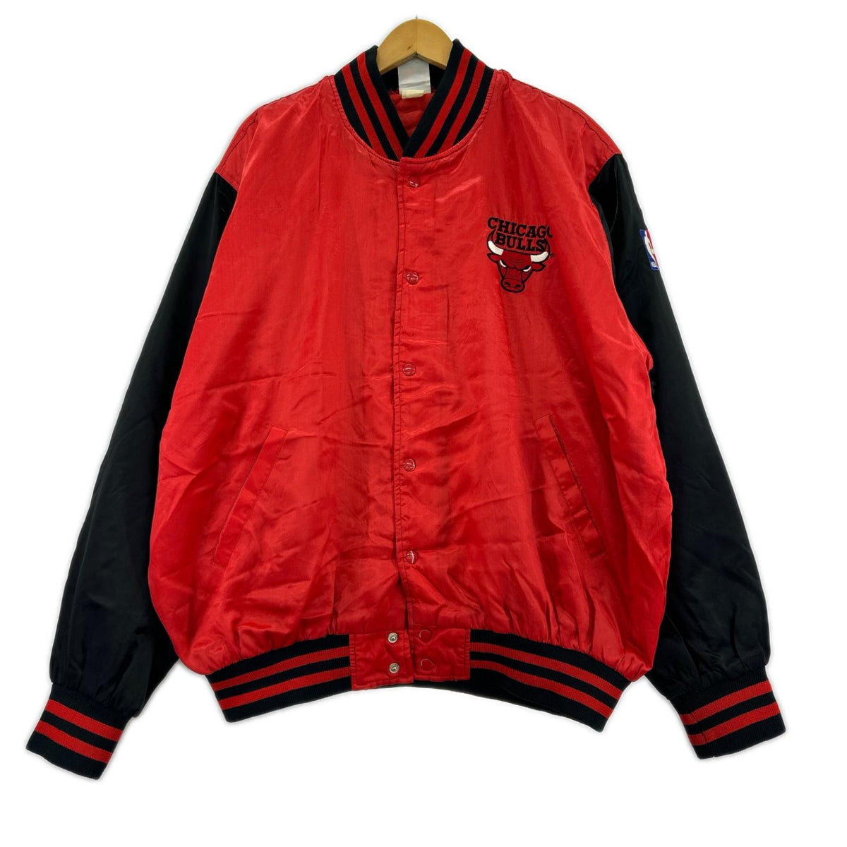 ジャケット NBA シカゴブルズ (L) 赤黒