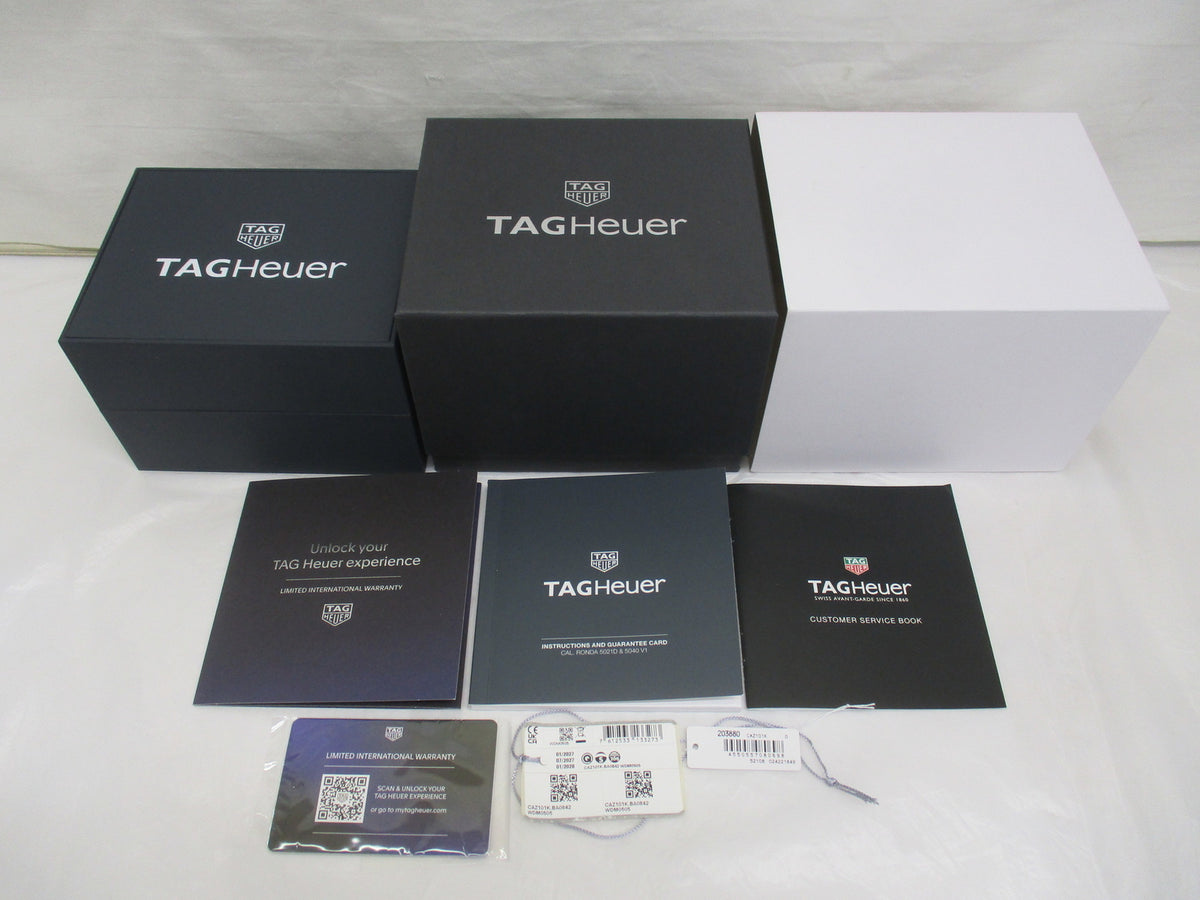 タグホイヤー/フォーミュラ1・クロノグラフ/CAZ101K.BA0842/電池交換・仕上げ済 メンズQZ CAZ101K.BA0842 腕時計