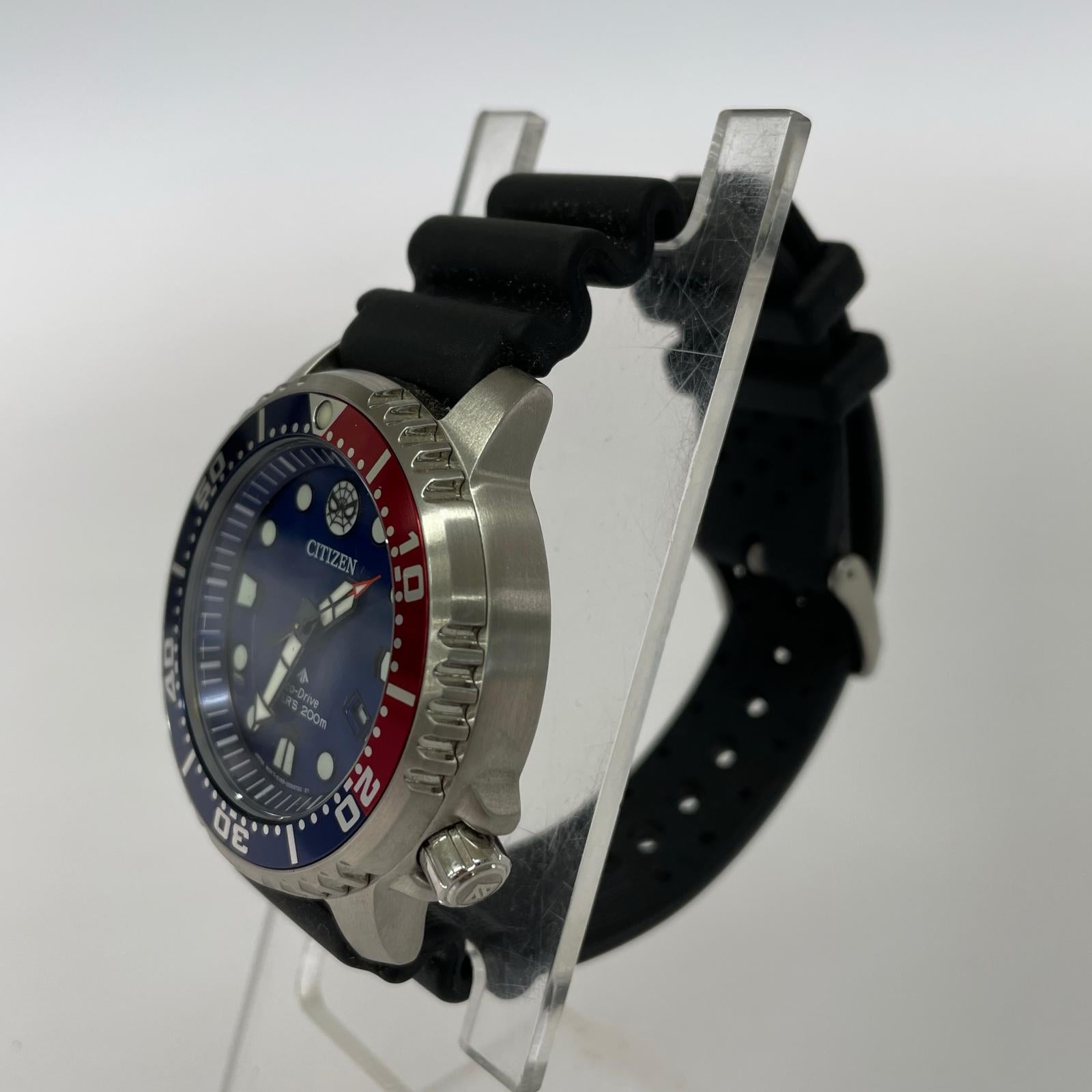 腕時計 CITIZEN MARVEL SPIDER-MAN ネイビー