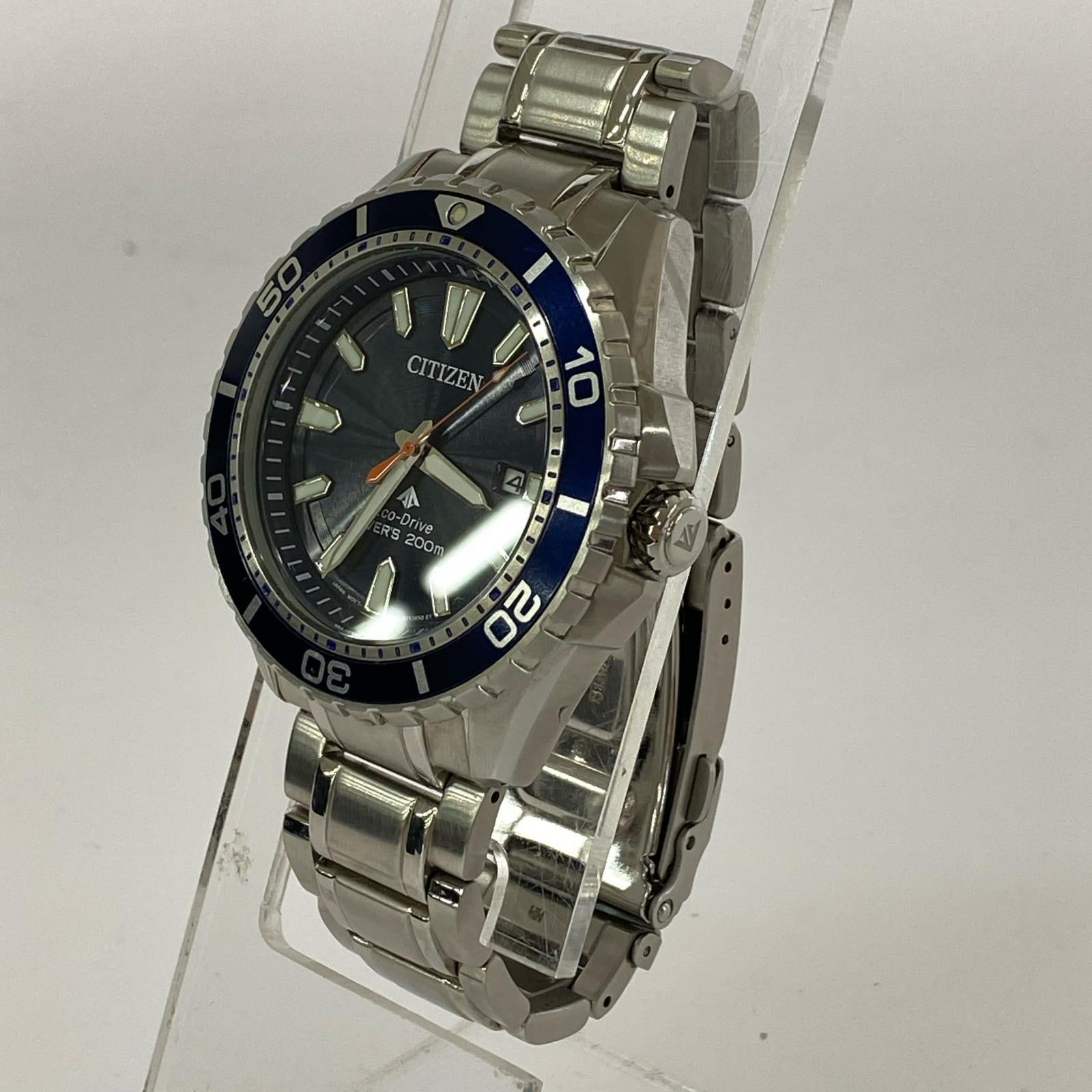 腕時計 PROMASTER ECO DRIVE BN0191-80L ブラック