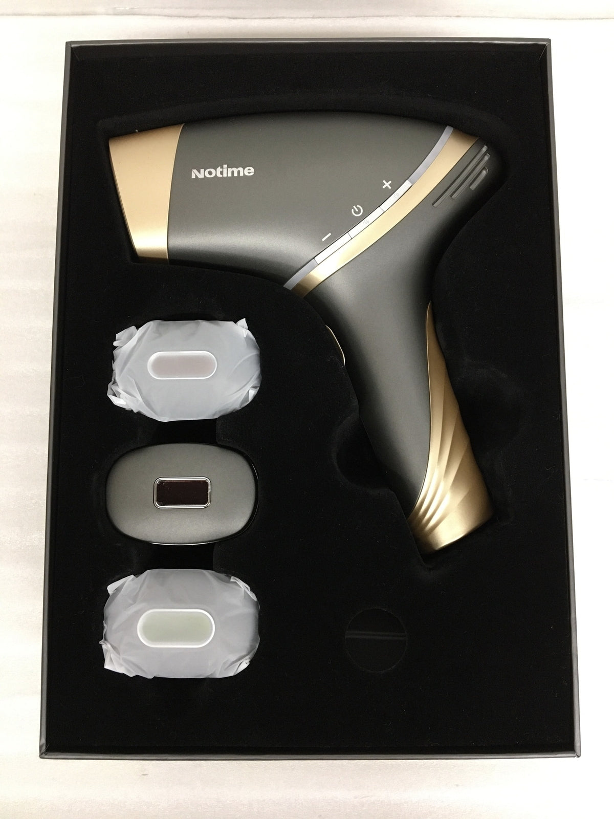 Notime 家庭用光美容器 アイスダンディ ブラック SKB-2108 SKB-2108 理美容家電