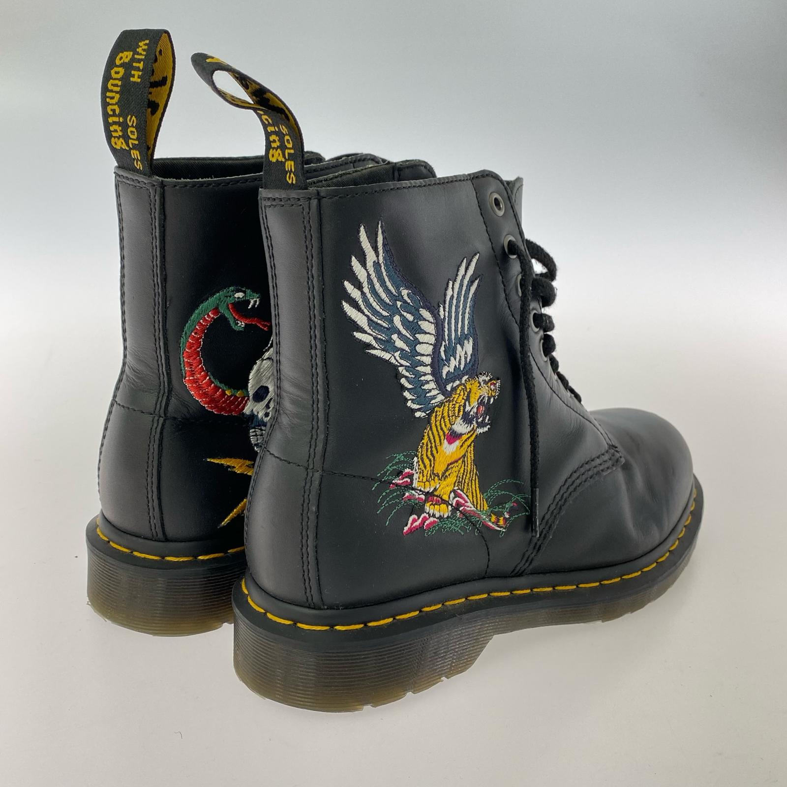 スニーカー 1460 Souvenir Black Nappa Boots ブラック