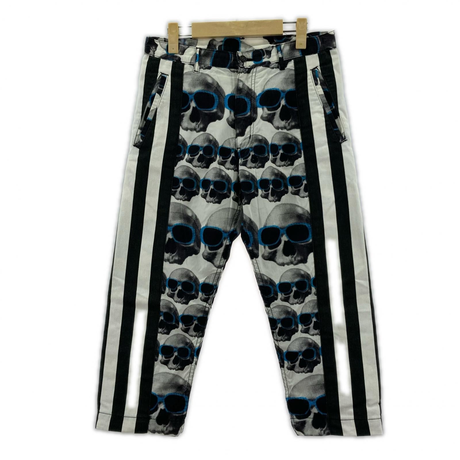 パンツ homme plus 11ss the skull of life