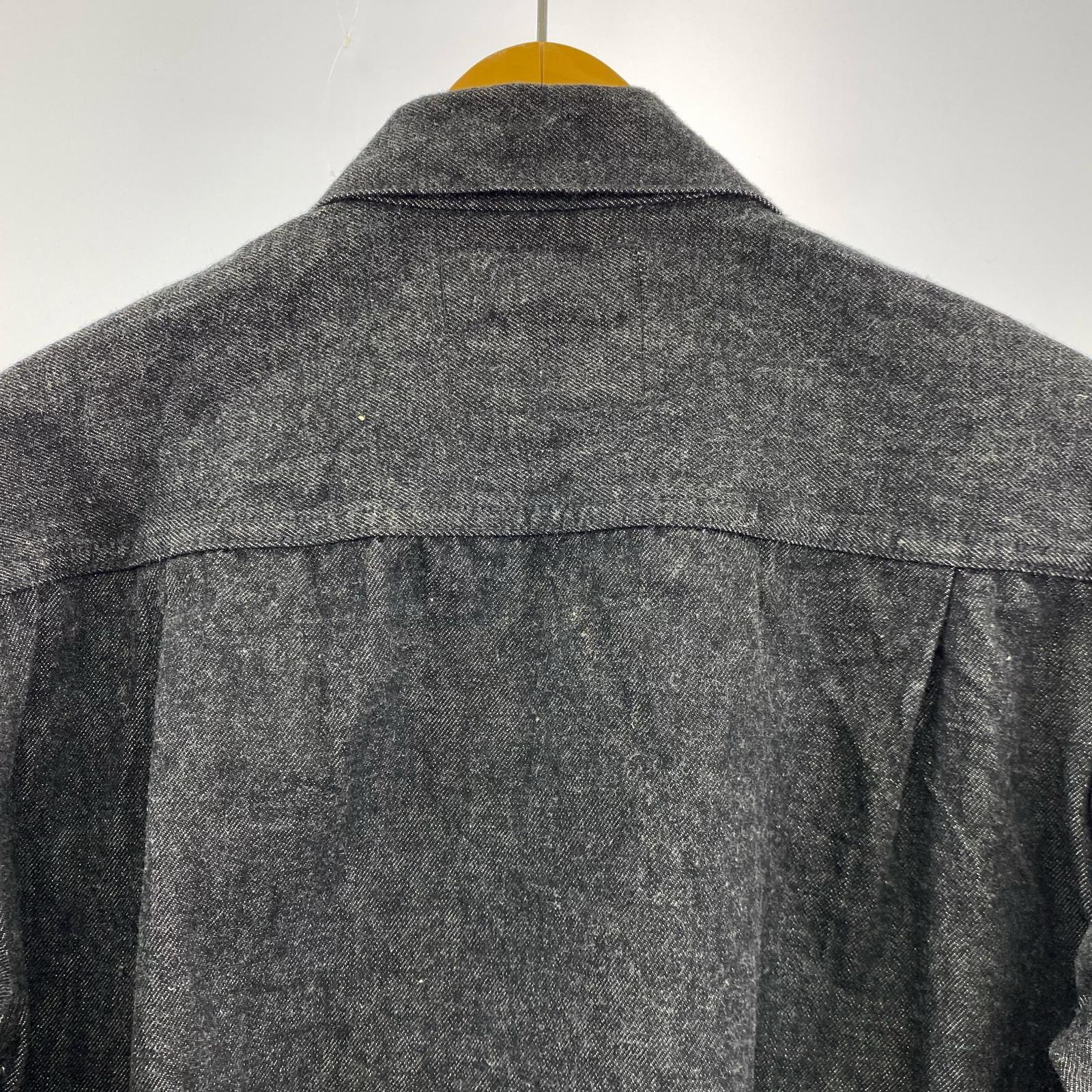 デニムジャケット 14.25oz BLACK DENIM JACKET/ブラック 38 ブラック
